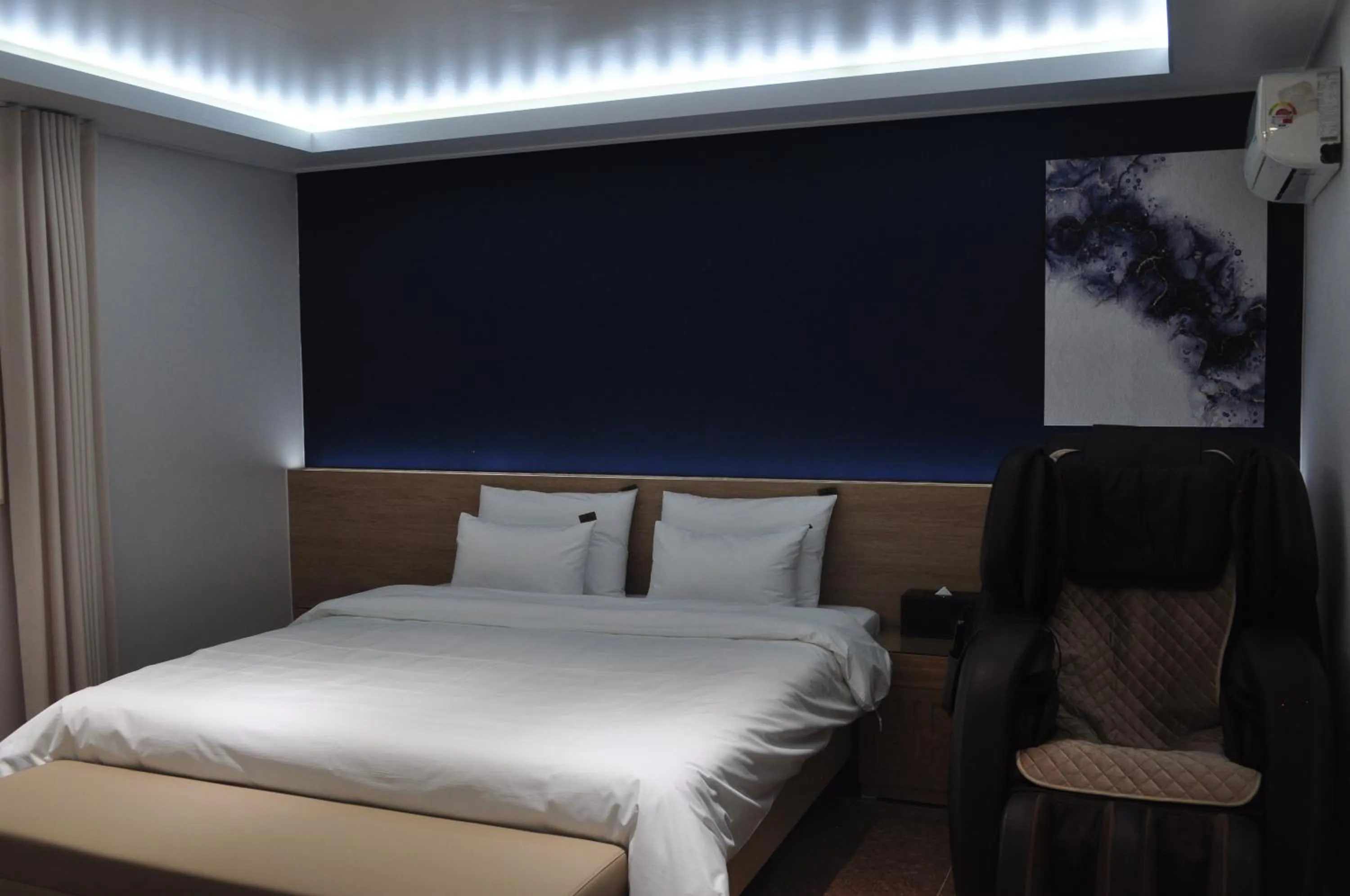 Bed in HOUND Hotel Sangmu