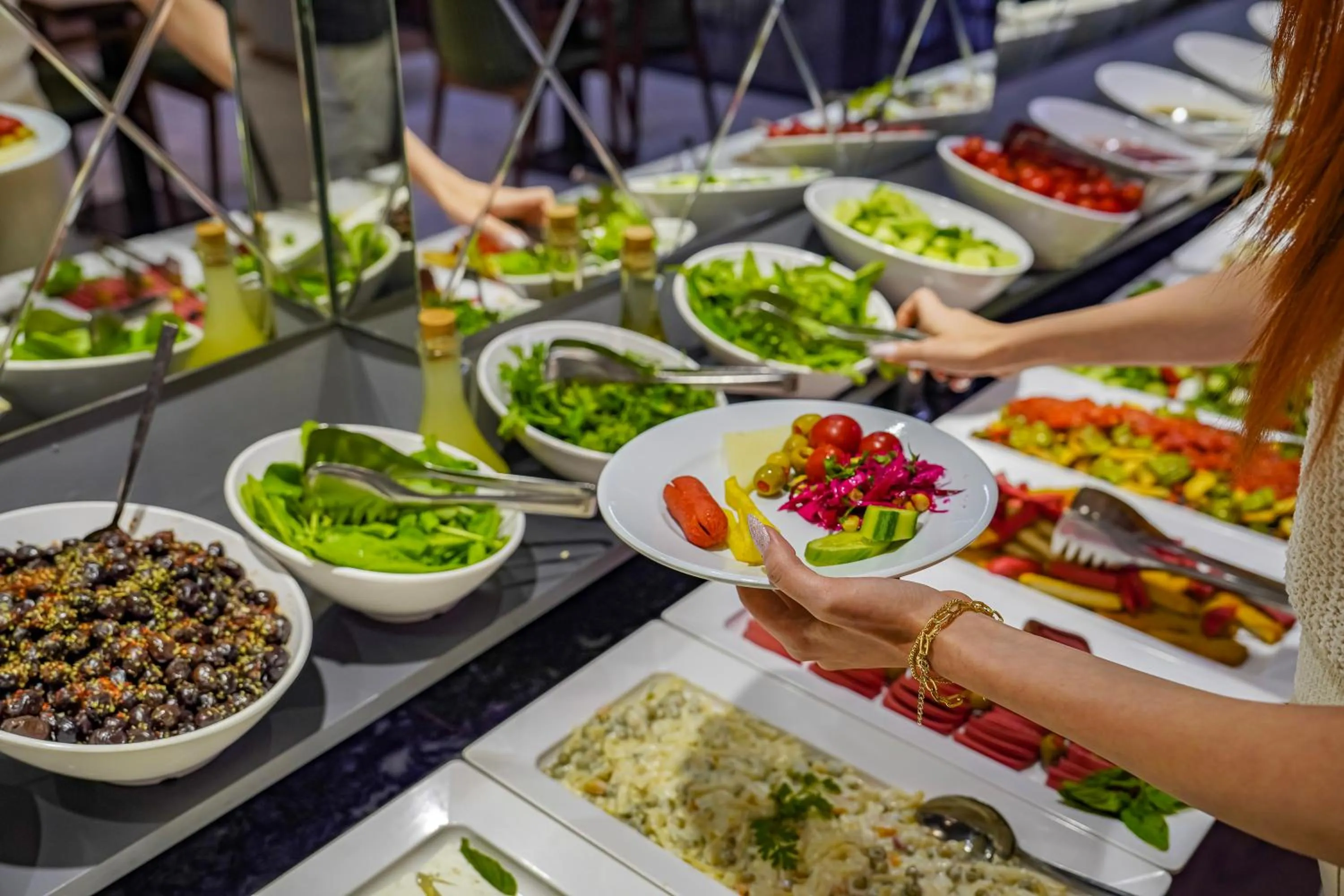 Buffet breakfast in Konur Hotel