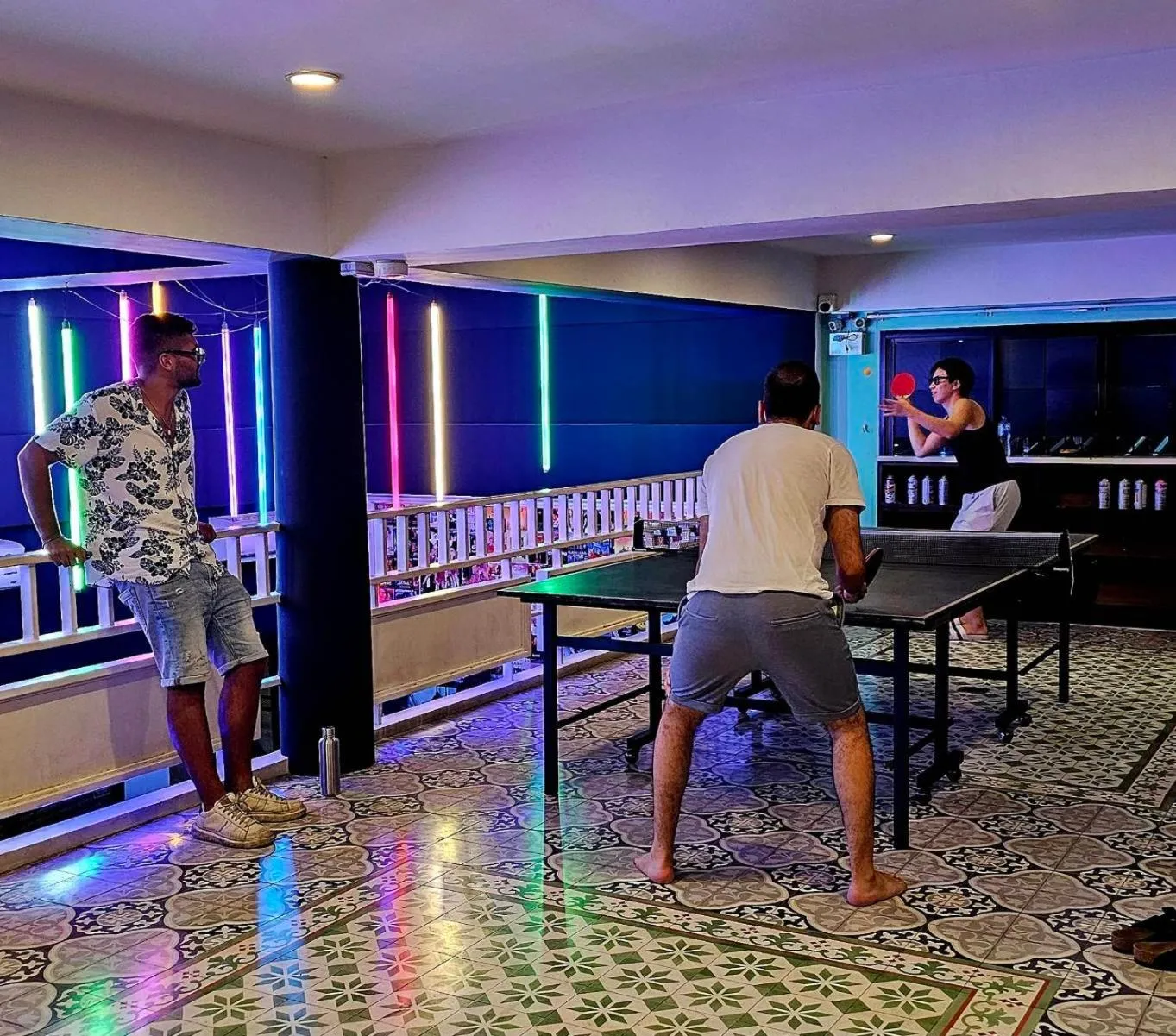 Communal lounge/ TV room in Here We Go Bangkok