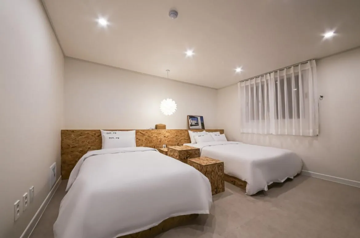 Bed in The First Boutique Hotel