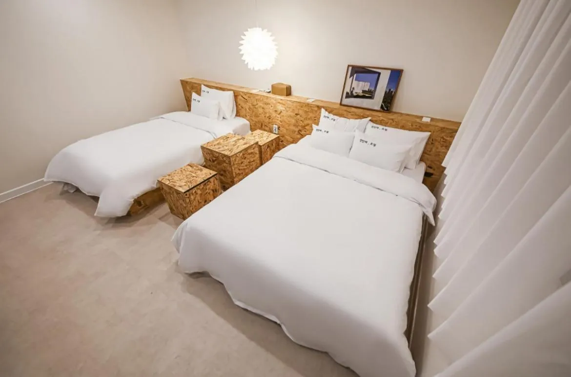 Bed in The First Boutique Hotel