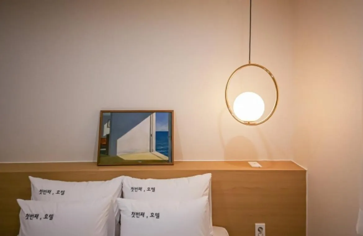 Bed in The First Boutique Hotel