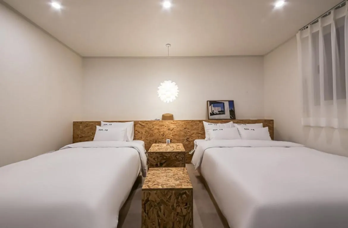 Bed in The First Boutique Hotel