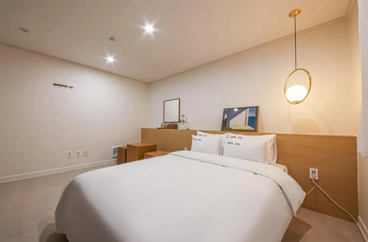 Bed in The First Boutique Hotel