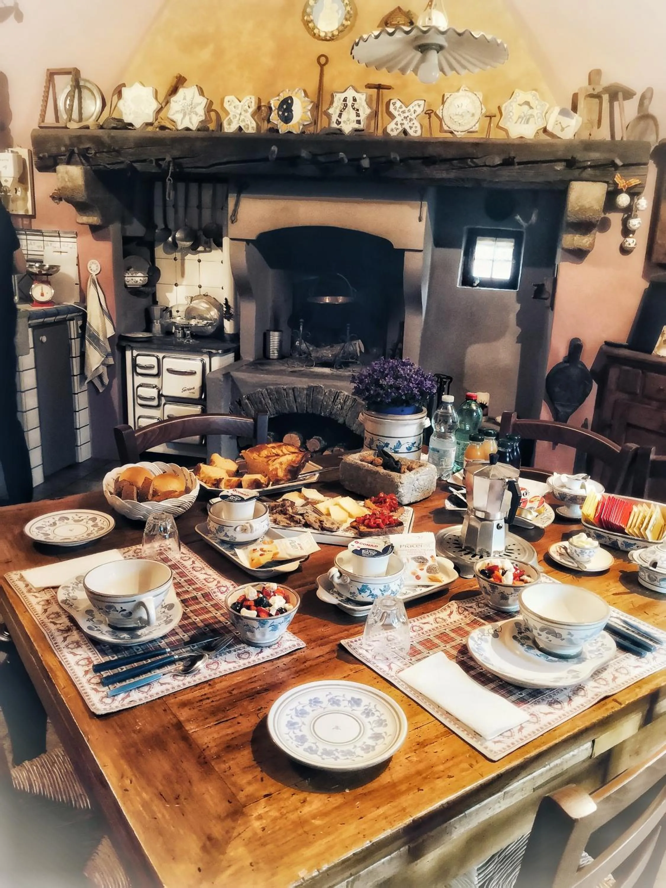 Kitchen or kitchenette in B&B Dove Comincia la Bella Italia