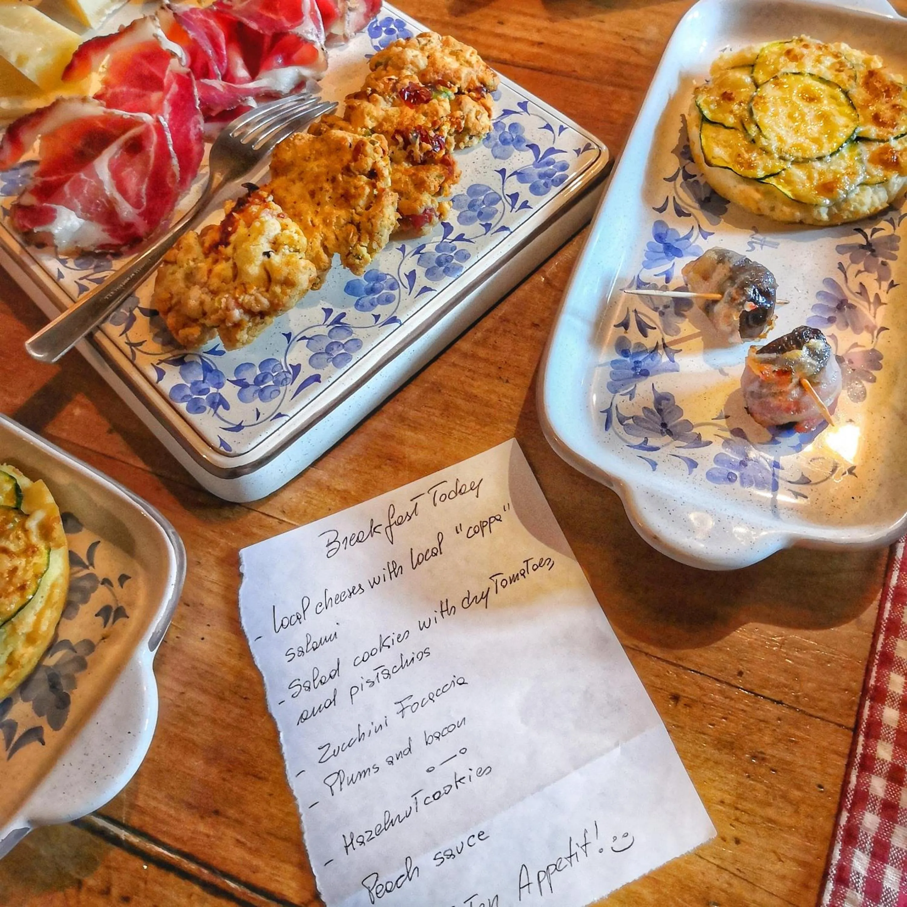 Food in B&B Dove Comincia la Bella Italia