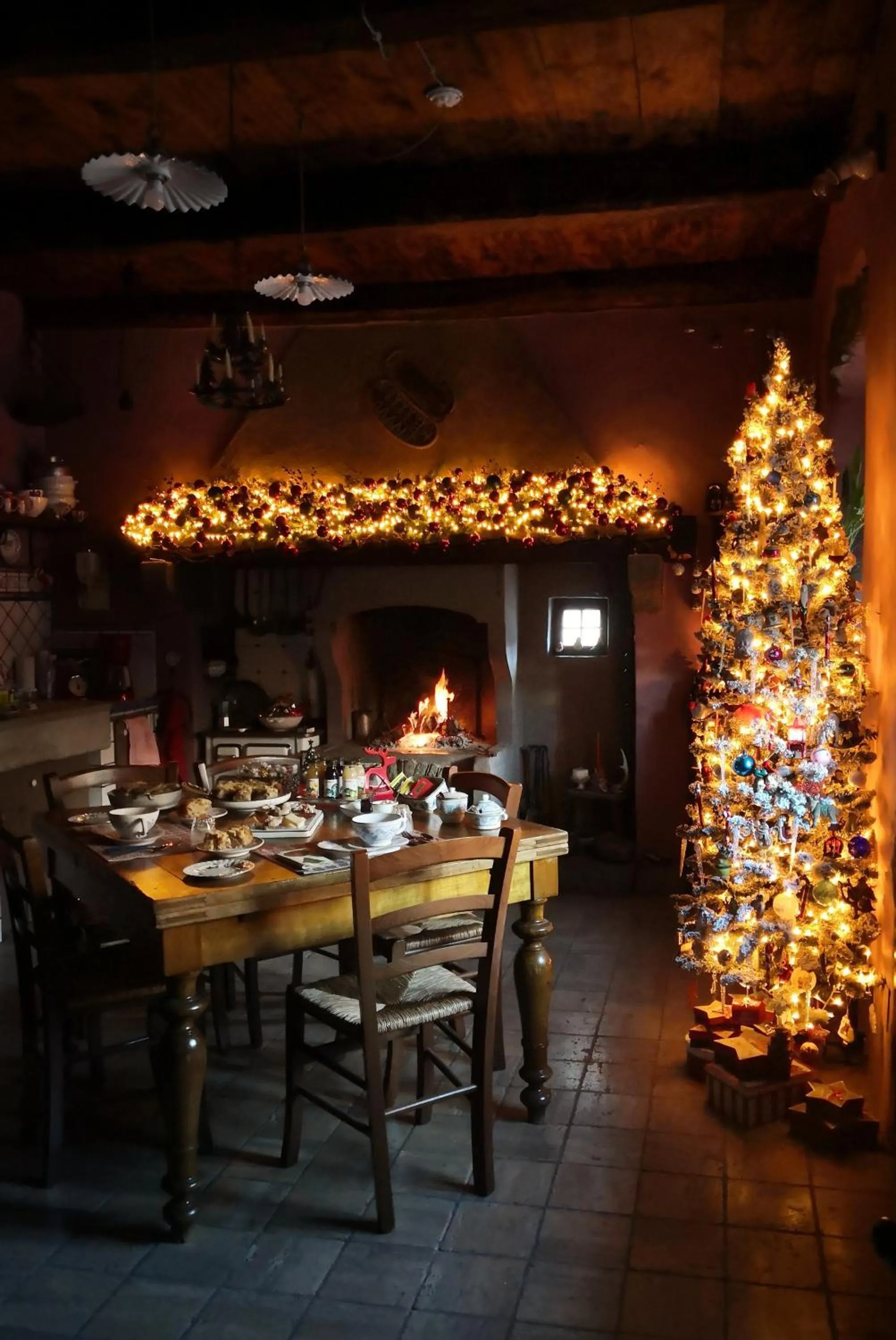 Kitchen or kitchenette in B&B Dove Comincia la Bella Italia