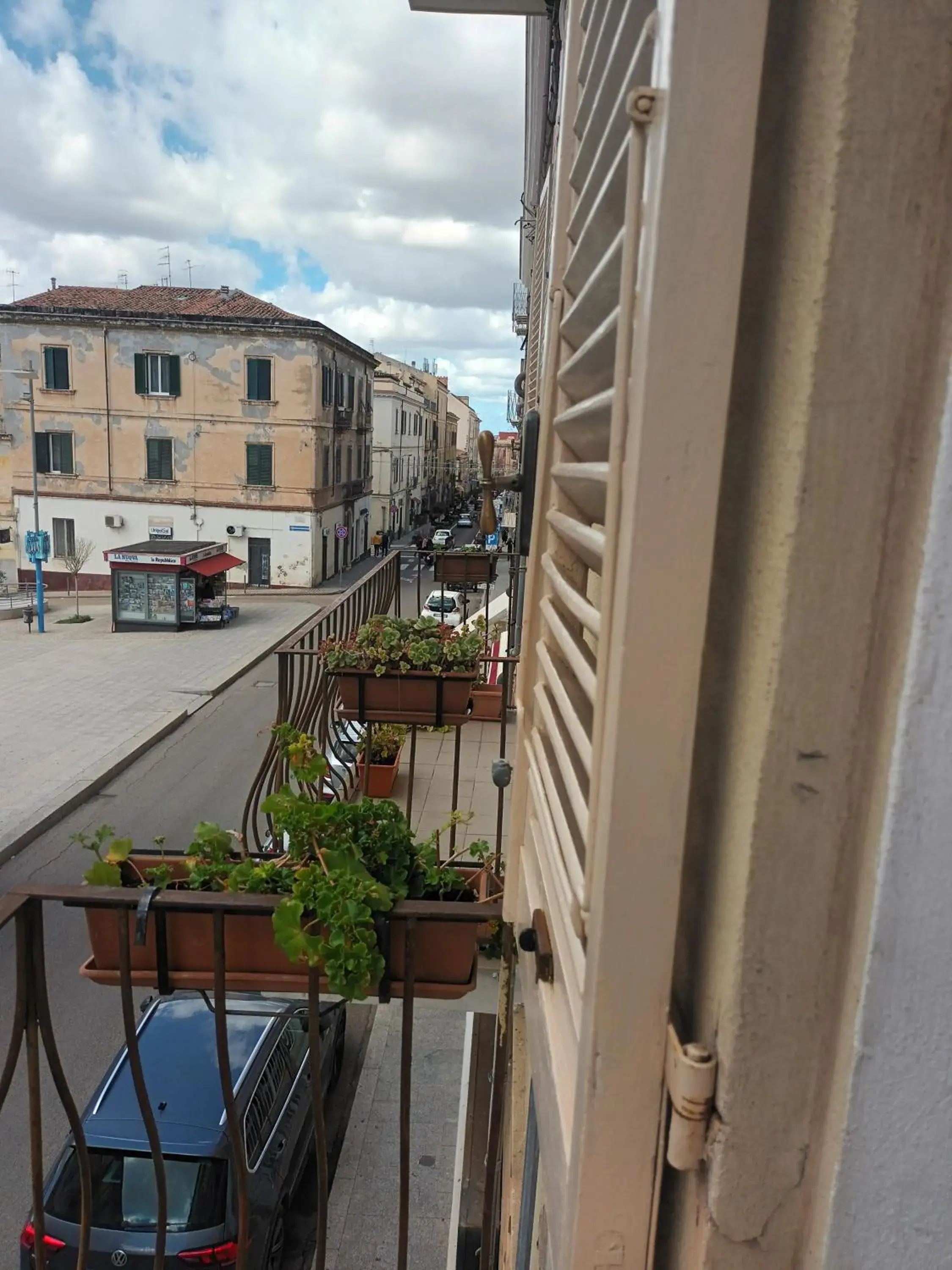 Double Room with Balcony - single occupancy in B&B Le Finestre Su Via Cavour Double Room with Balcony - single occupancy in B&B Le Finestre Su Via Cavour