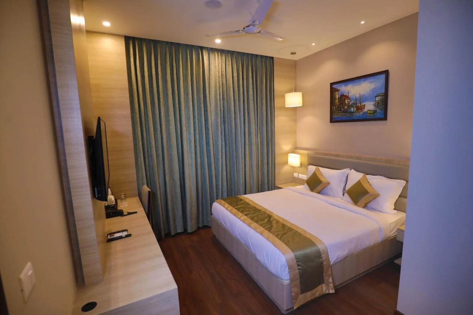 Photo of the whole room, Bed in Goa Country Club By Pearl Near Udyog vihar Yashobhoomi
