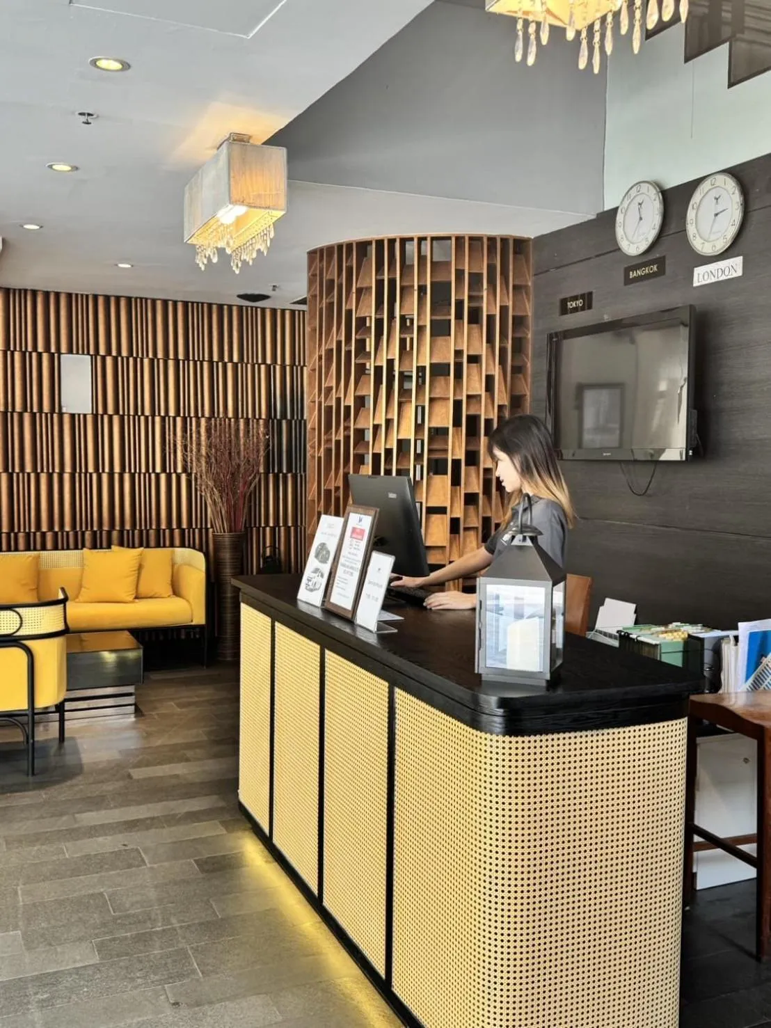 Lobby or reception in Metacity Bangkok