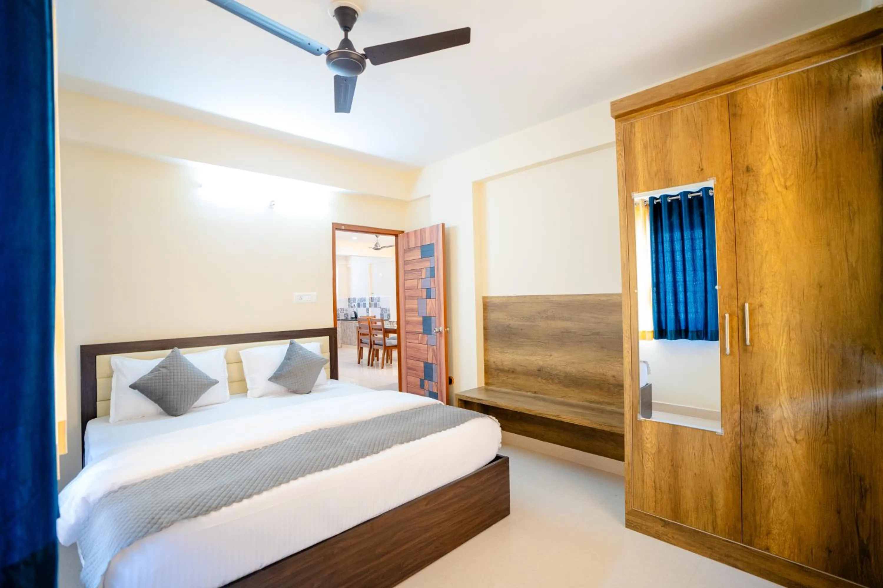 Bedroom, Bed in Elegance Serviced Apartment