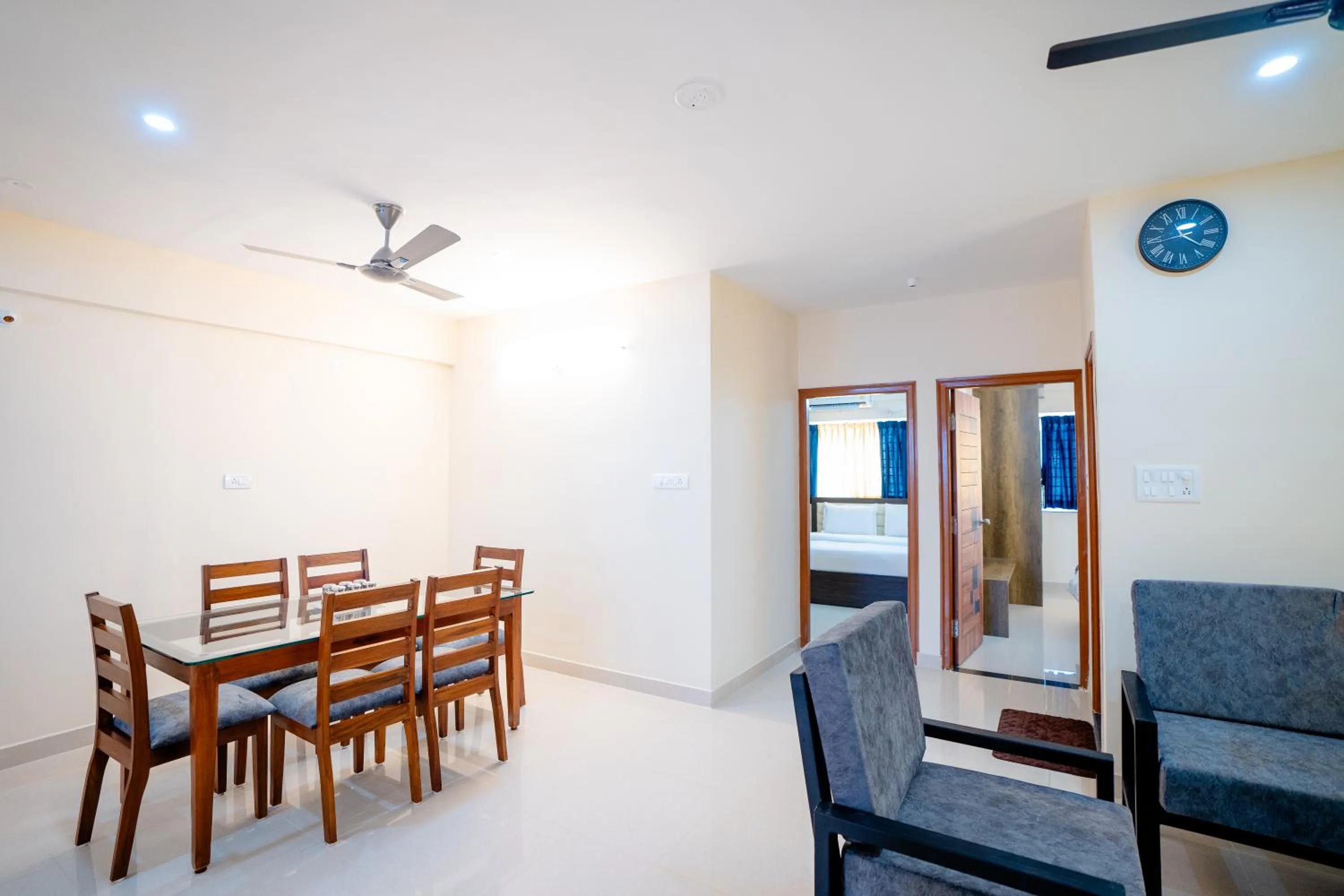Dining area in Elegance Serviced Apartment