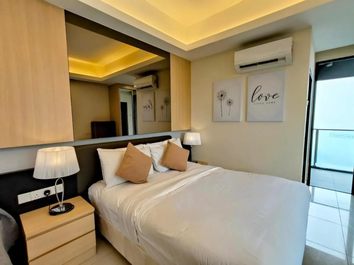 Bed in Emerald Homes Cozy Homestay at Ion Delemen Genting Highlands