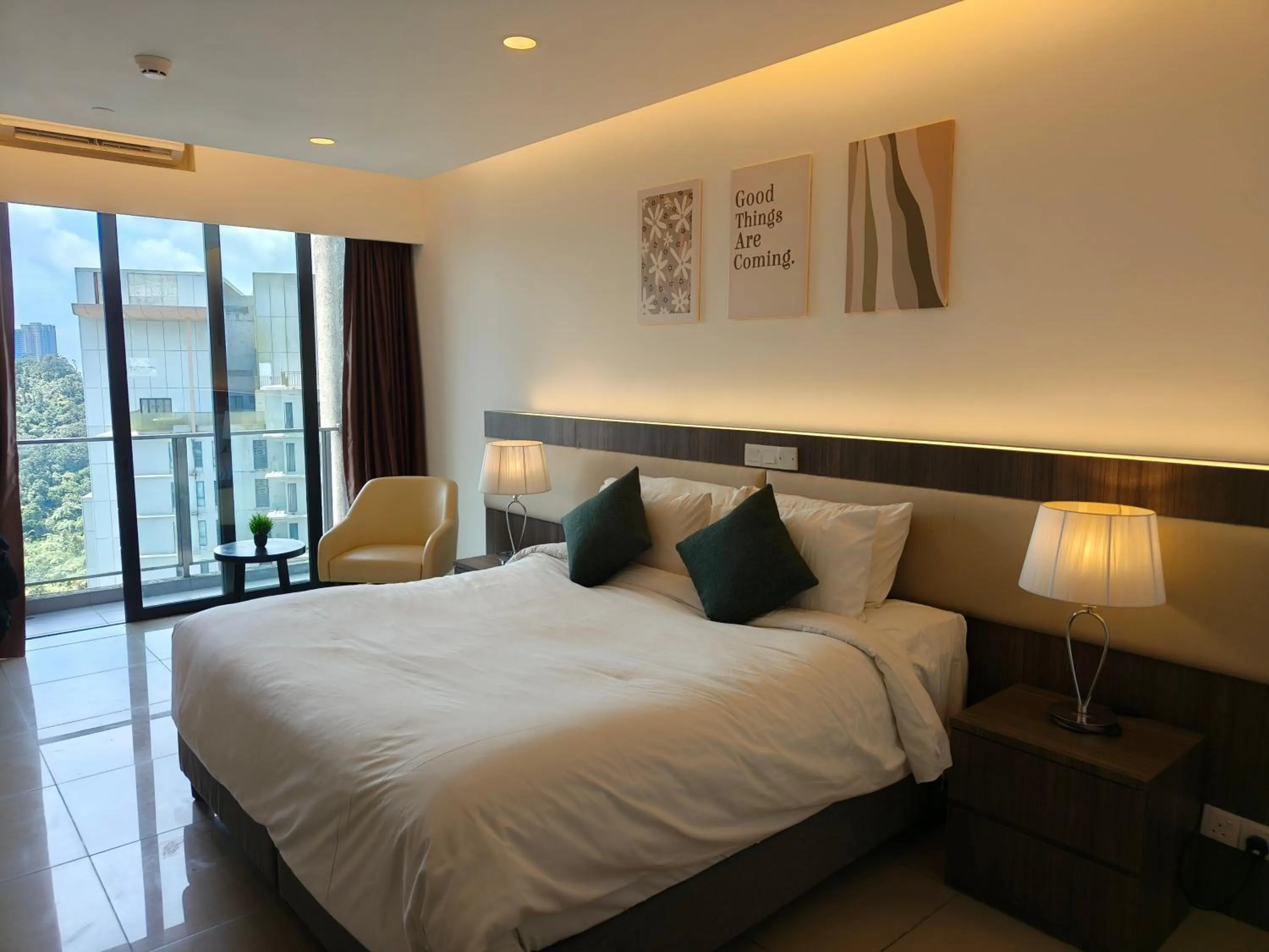 Bed in Emerald Homes Cozy Homestay at Ion Delemen Genting Highlands