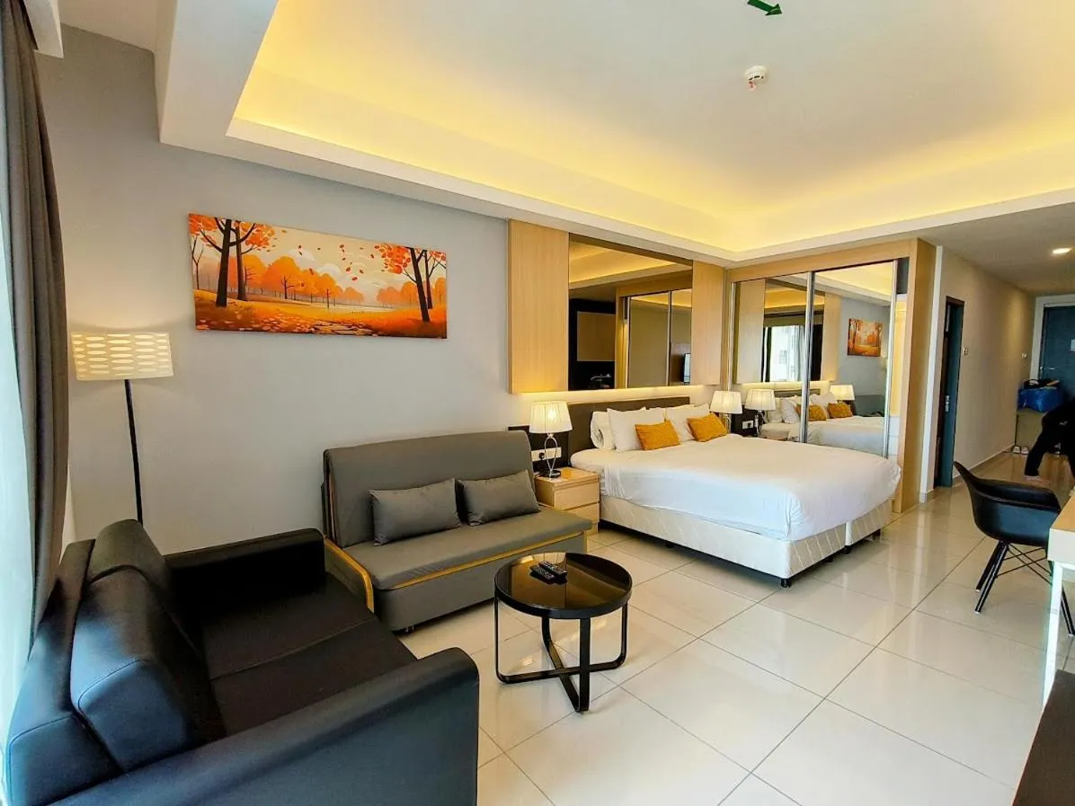 Bed in Emerald Homes Cozy Homestay at Ion Delemen Genting Highlands