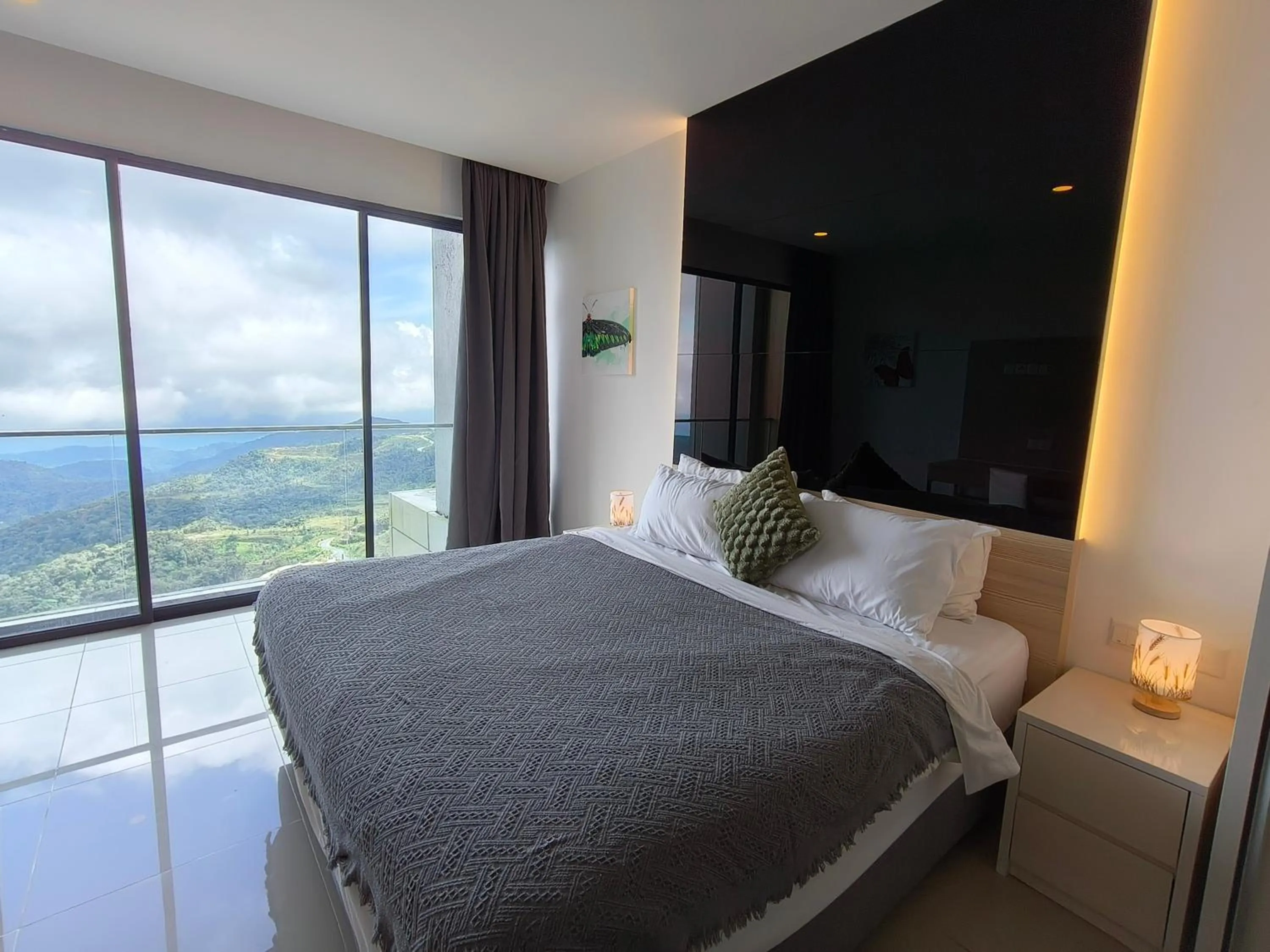 Bed in Emerald Homes Cozy Homestay at Ion Delemen Genting Highlands