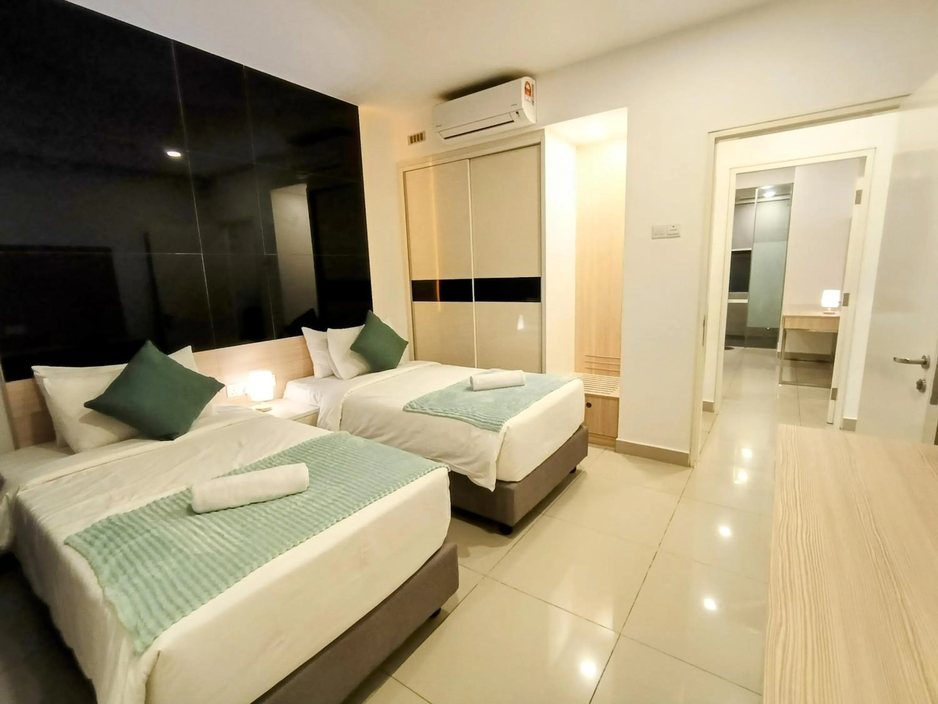 Bed in Emerald Homes Cozy Homestay at Ion Delemen Genting Highlands