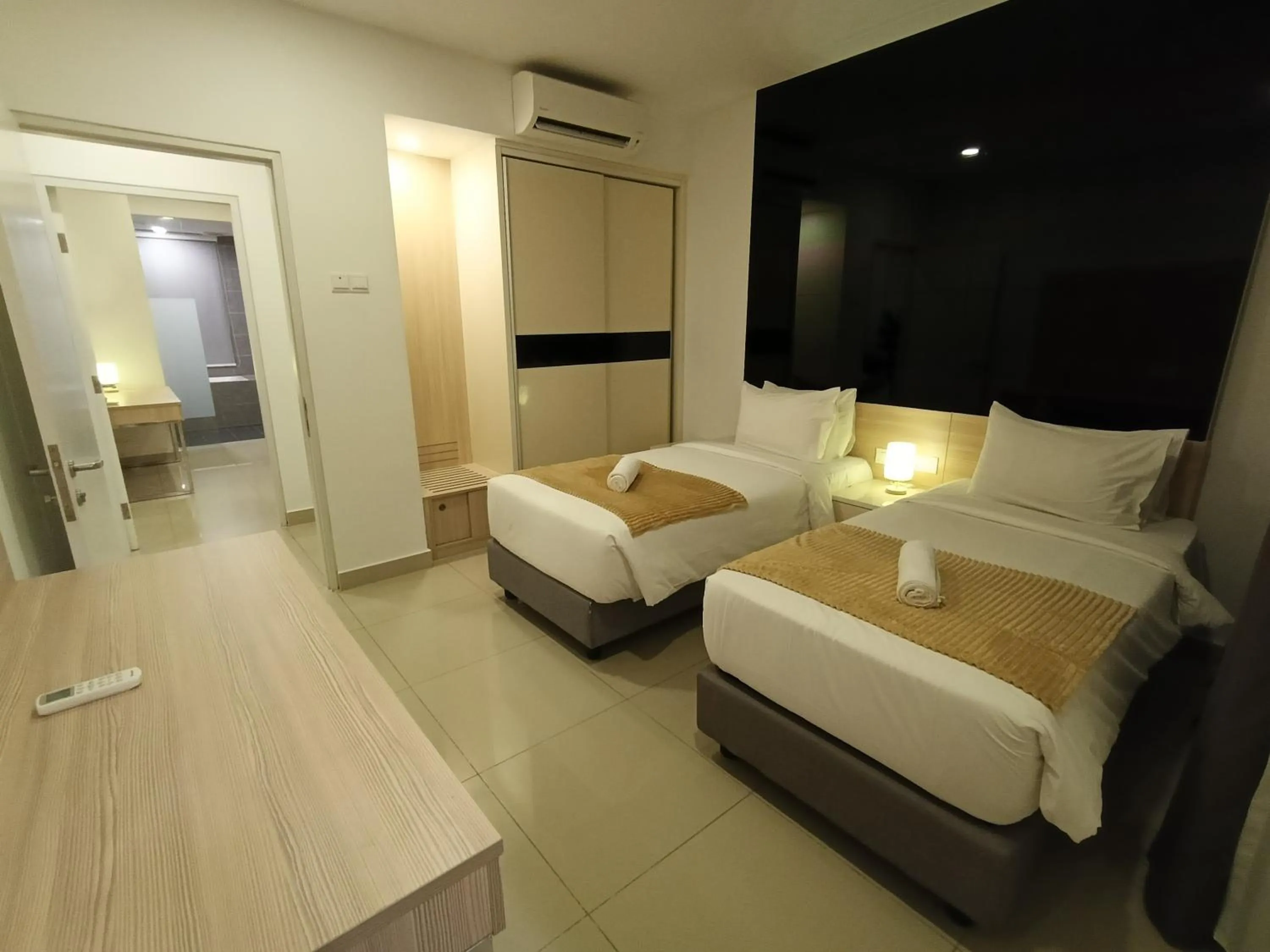 Bed in Emerald Homes Cozy Homestay at Ion Delemen Genting Highlands