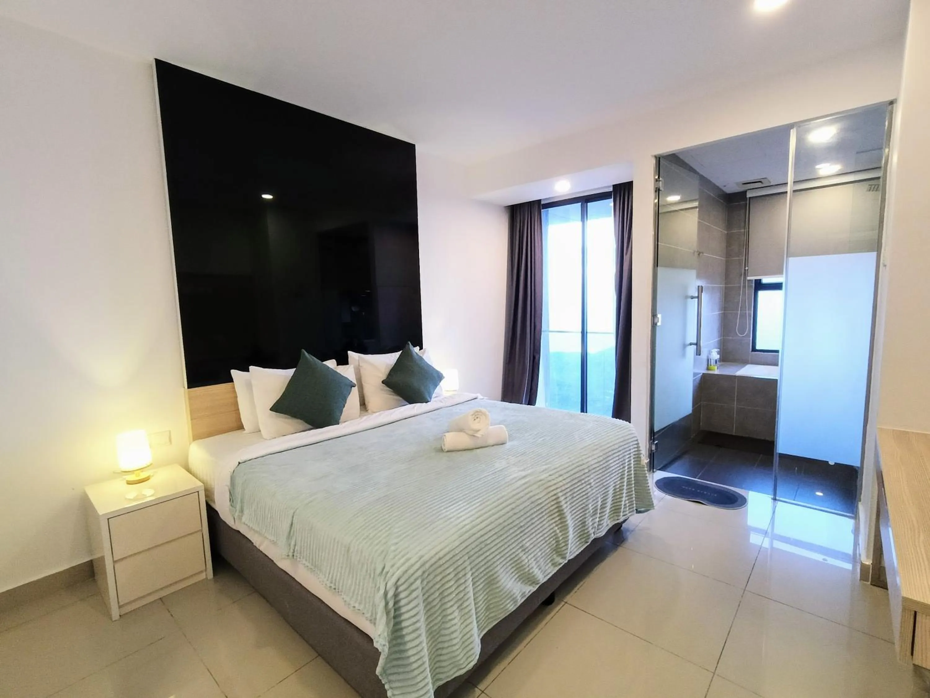 Bed in Emerald Homes Cozy Homestay at Ion Delemen Genting Highlands