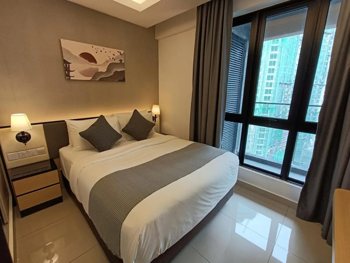 Bed in Emerald Homes Cozy Homestay at Ion Delemen Genting Highlands