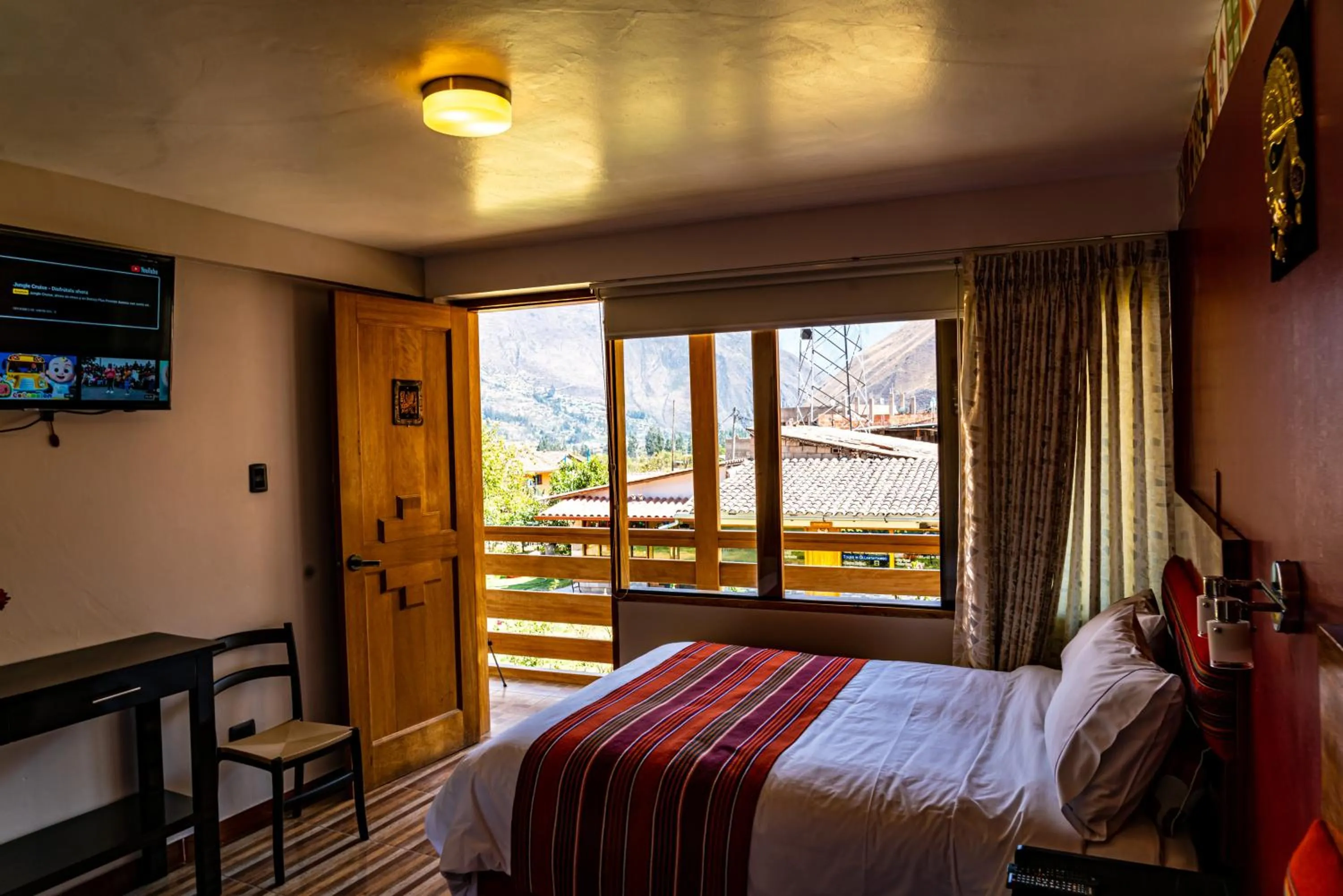 Bed in Hotel Tierra Inka Sacred Valley