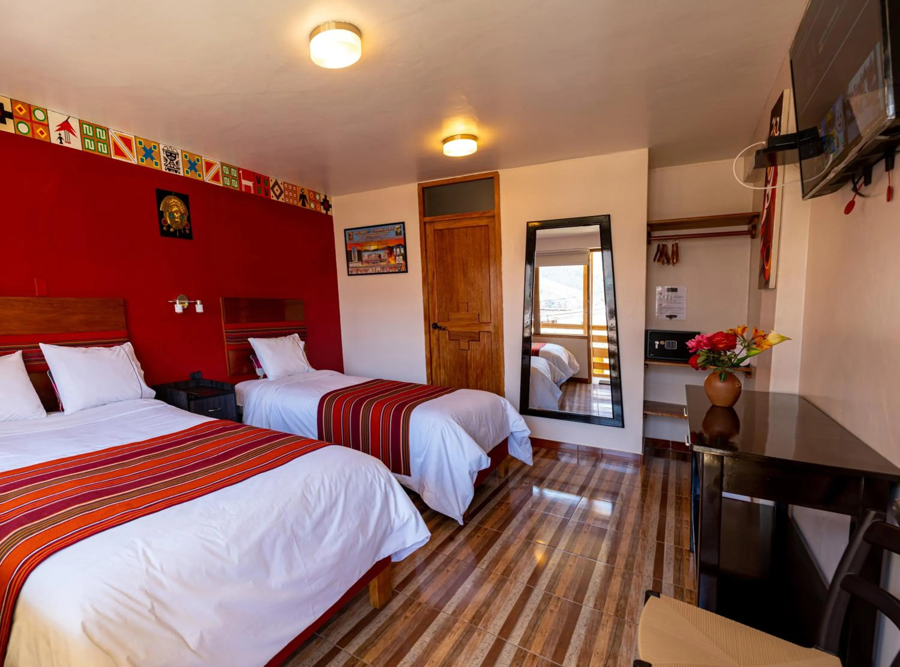 Photo of the whole room, Bed in Hotel Tierra Inka Sacred Valley
