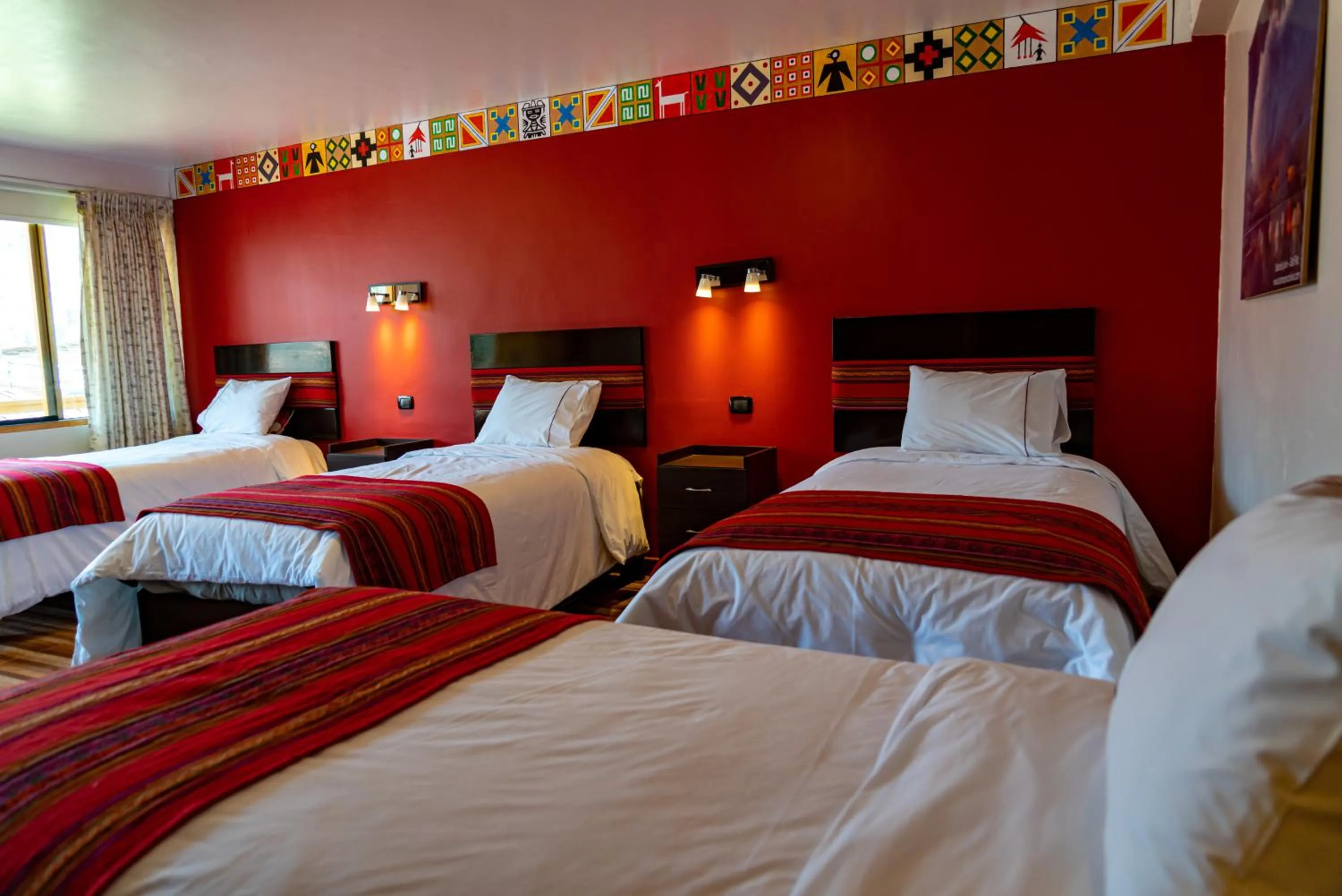 Bed in Hotel Tierra Inka Sacred Valley