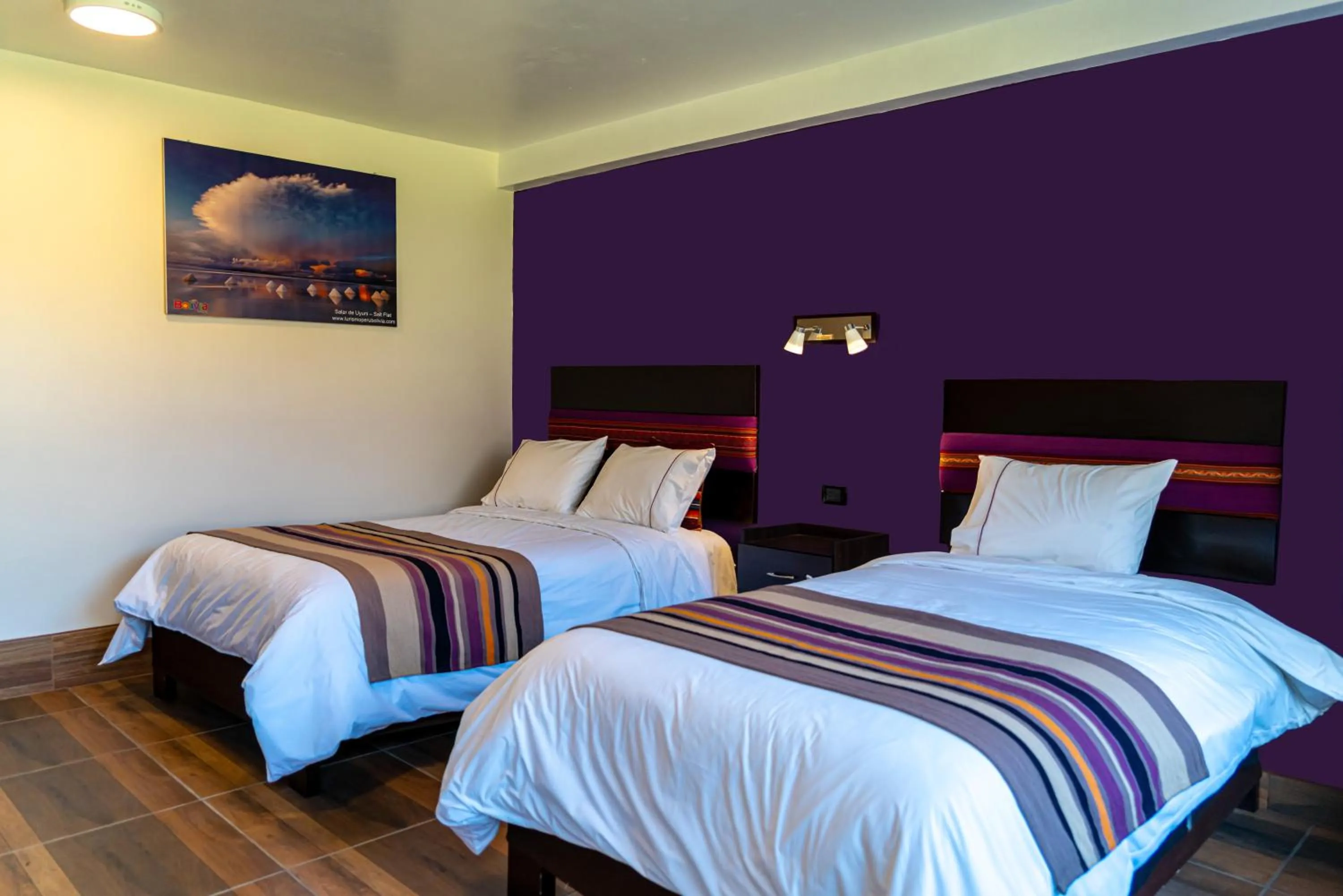 Bed in Hotel Tierra Inka Sacred Valley