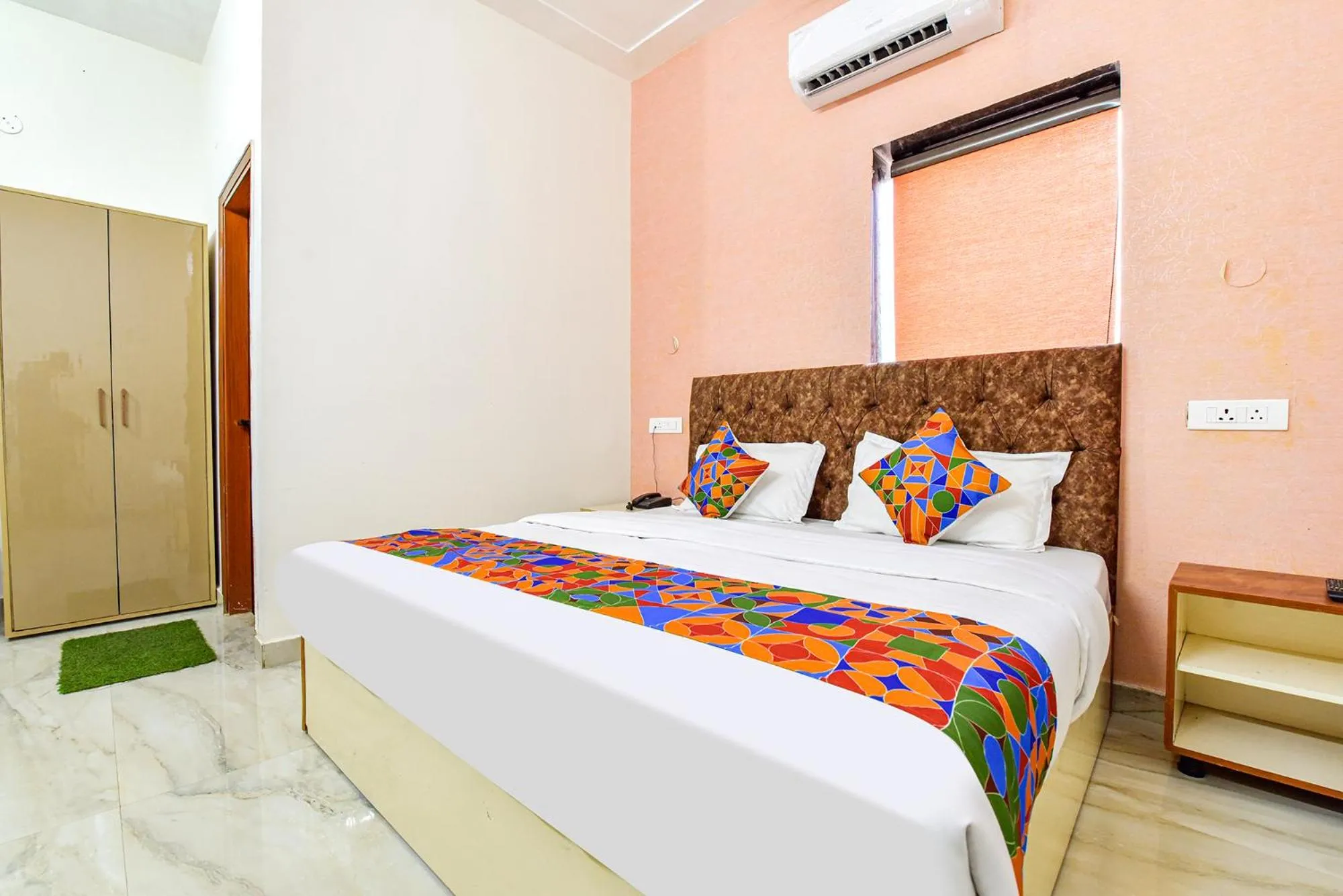 Bed in FabHotel Prince 24