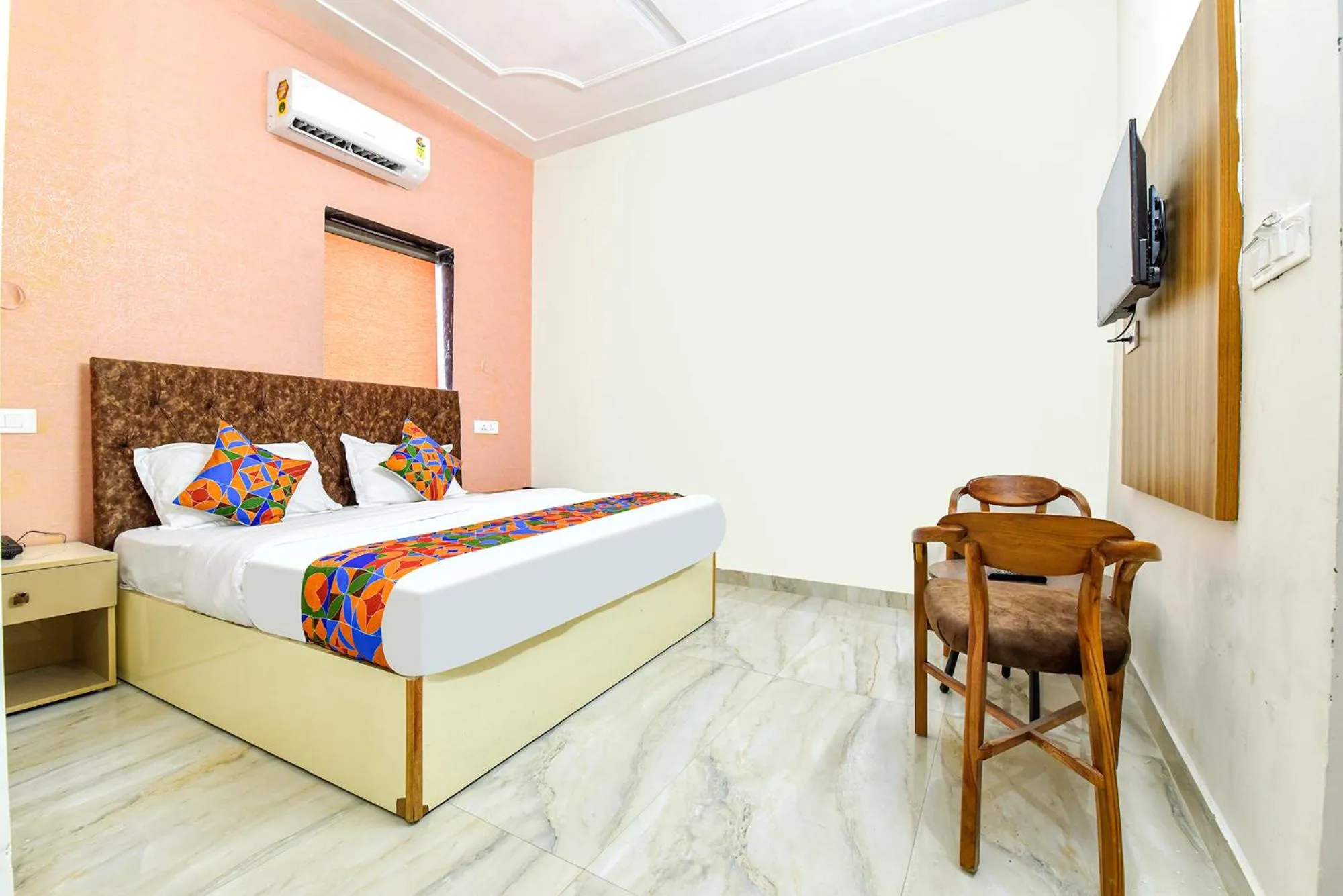 Bed in FabHotel Prince 24