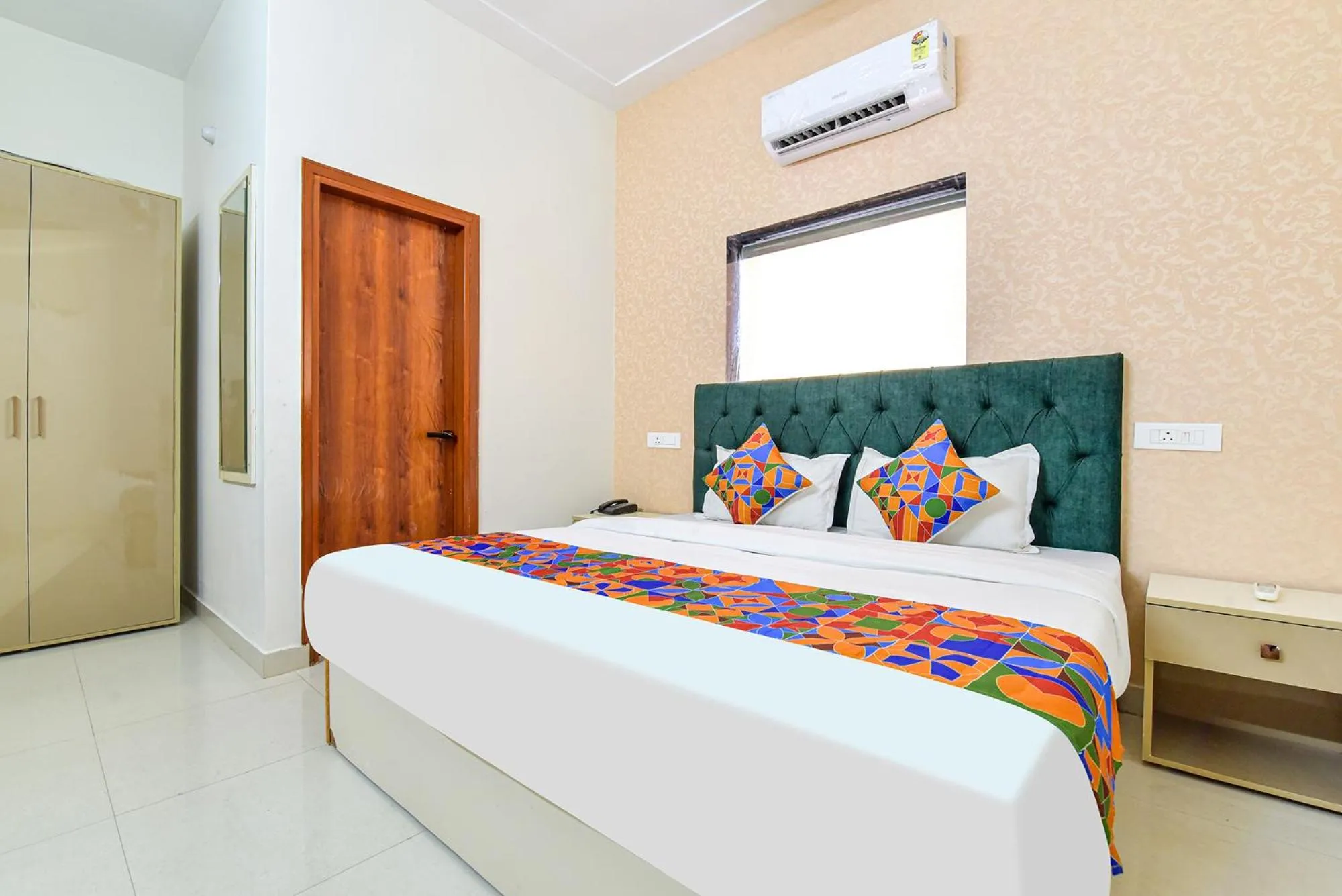 Bed in FabHotel Prince 24