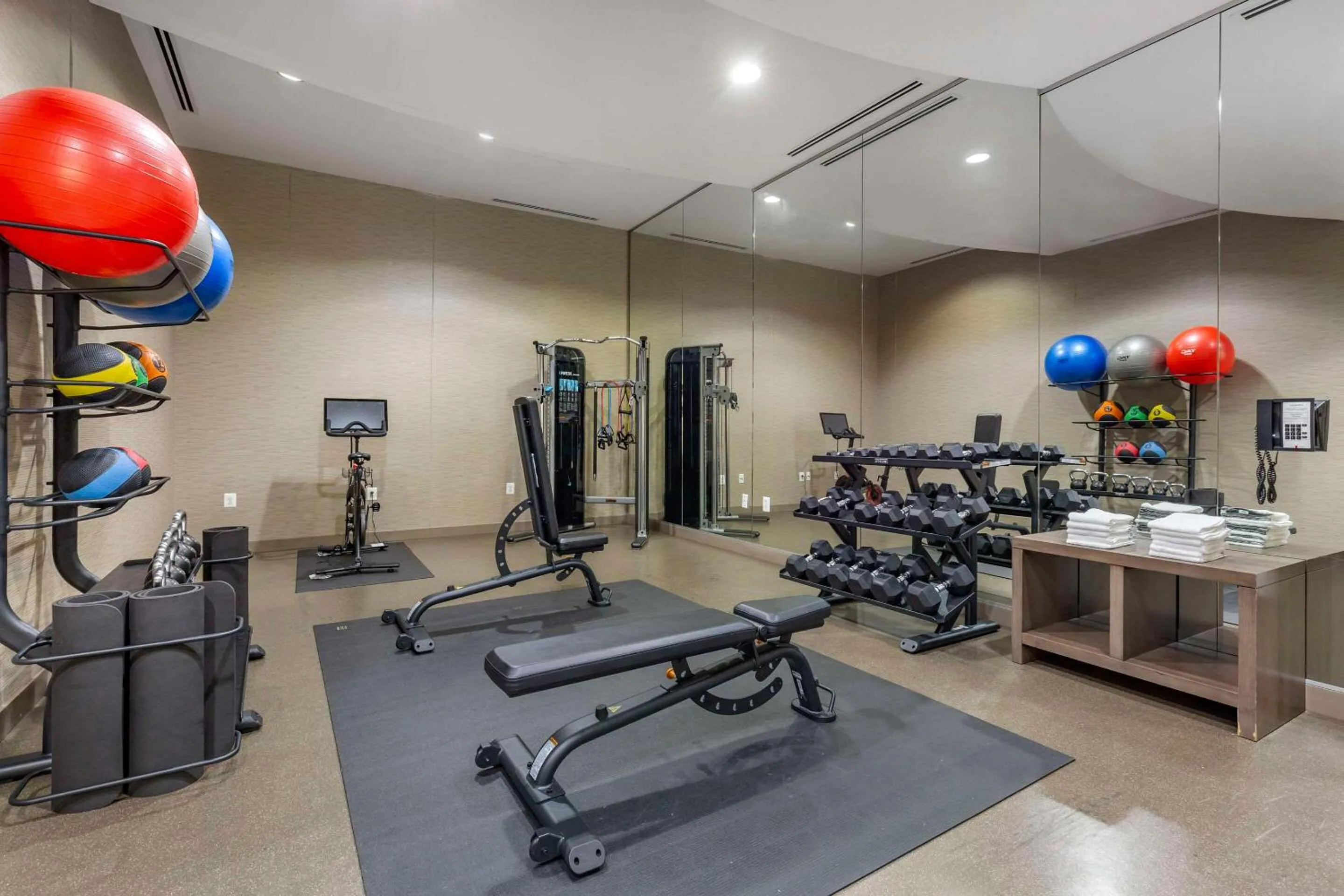 Fitness centre/facilities in Cambria Hotel Rockville