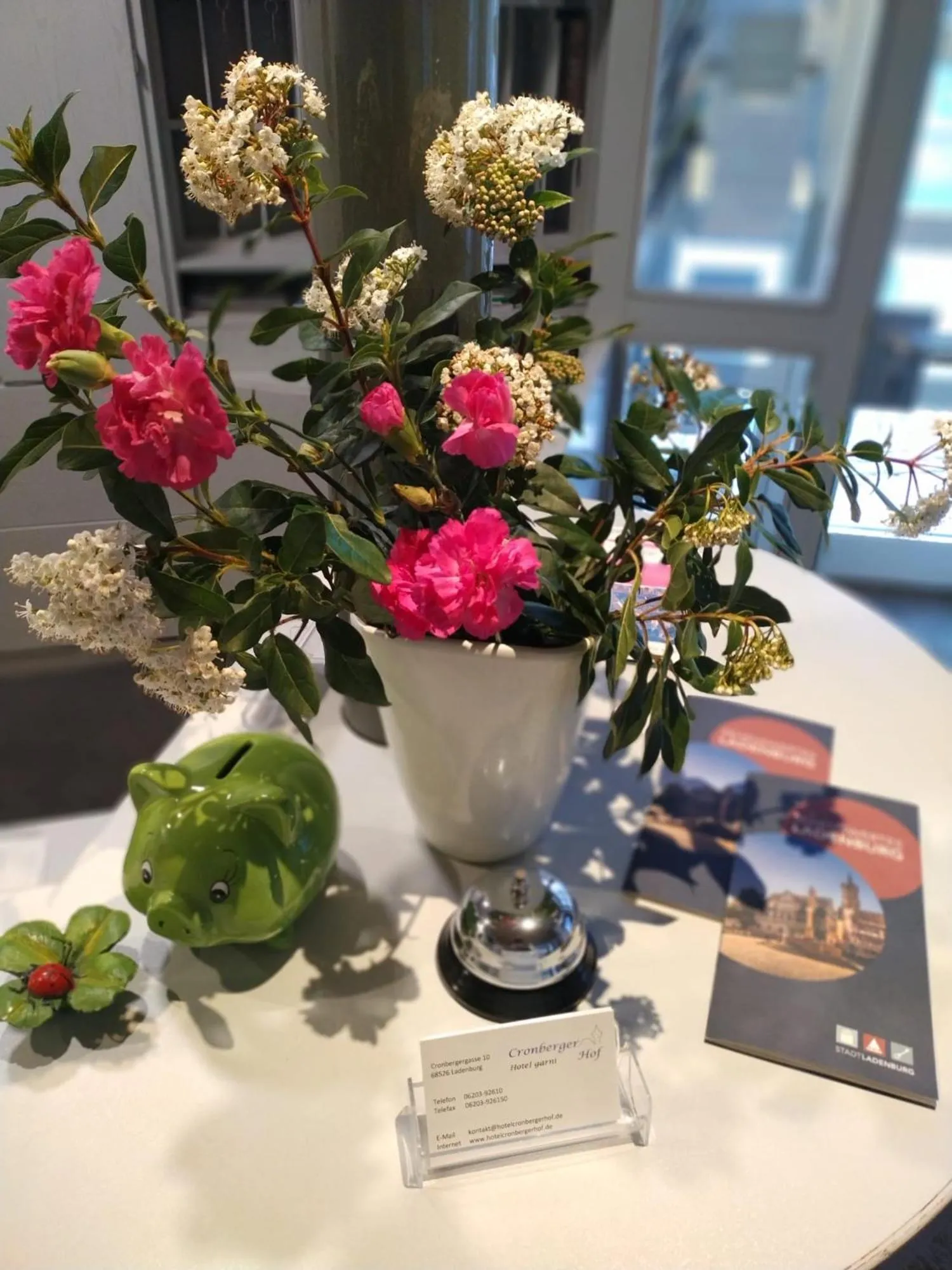 Lobby or reception in Hotel Cronberger Hof