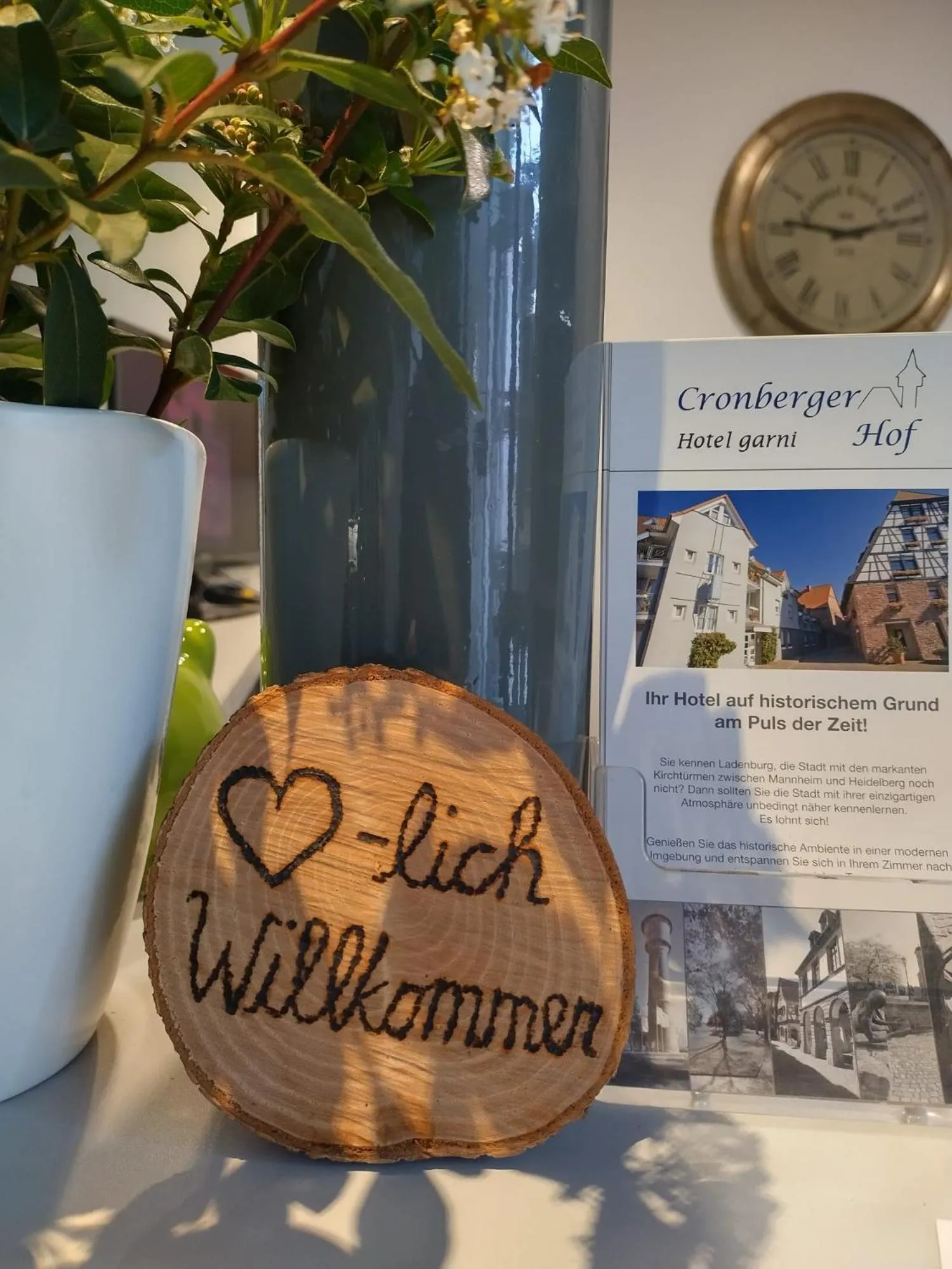 Lobby or reception in Hotel Cronberger Hof