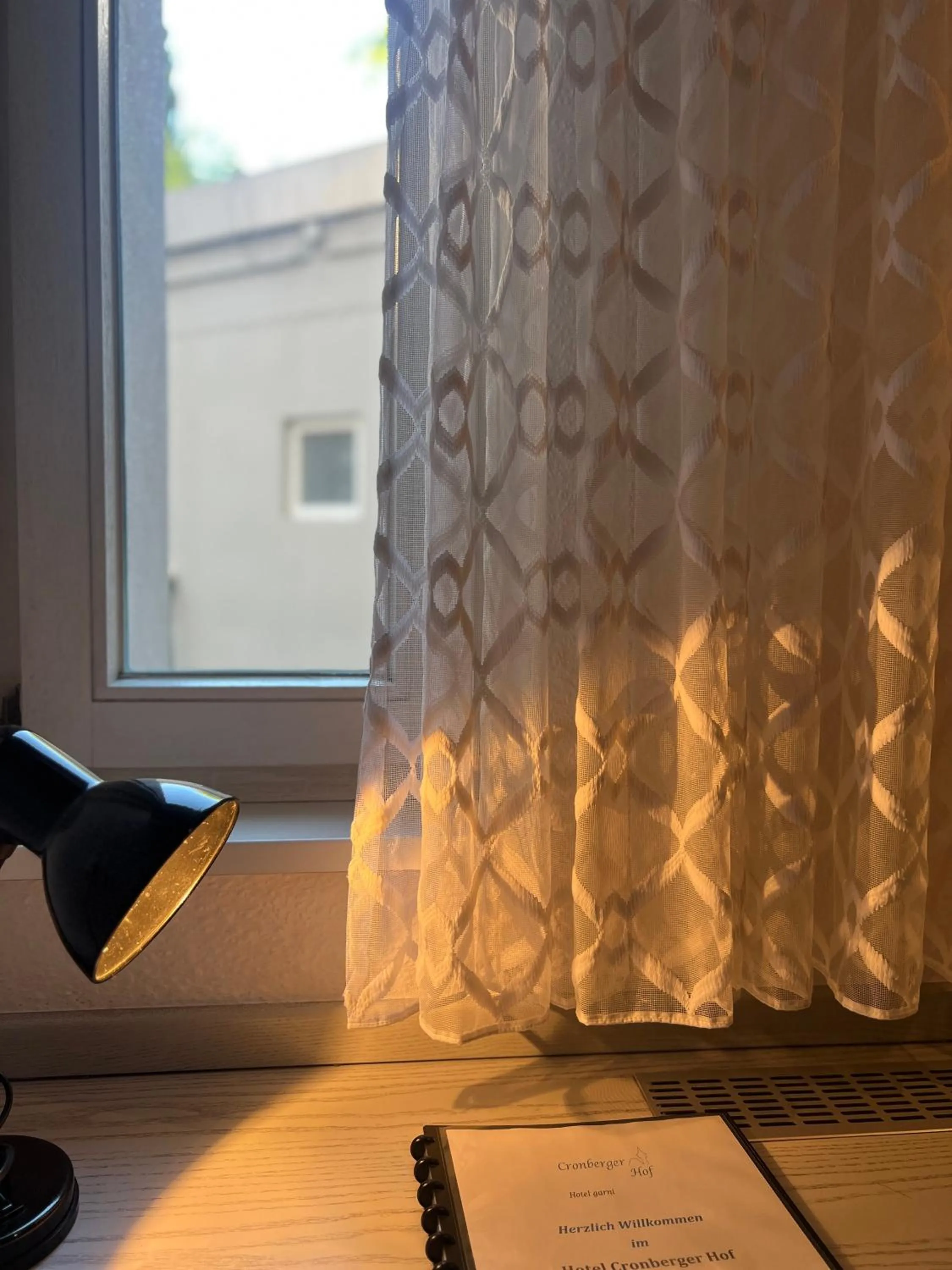 Inner courtyard view in Hotel Cronberger Hof