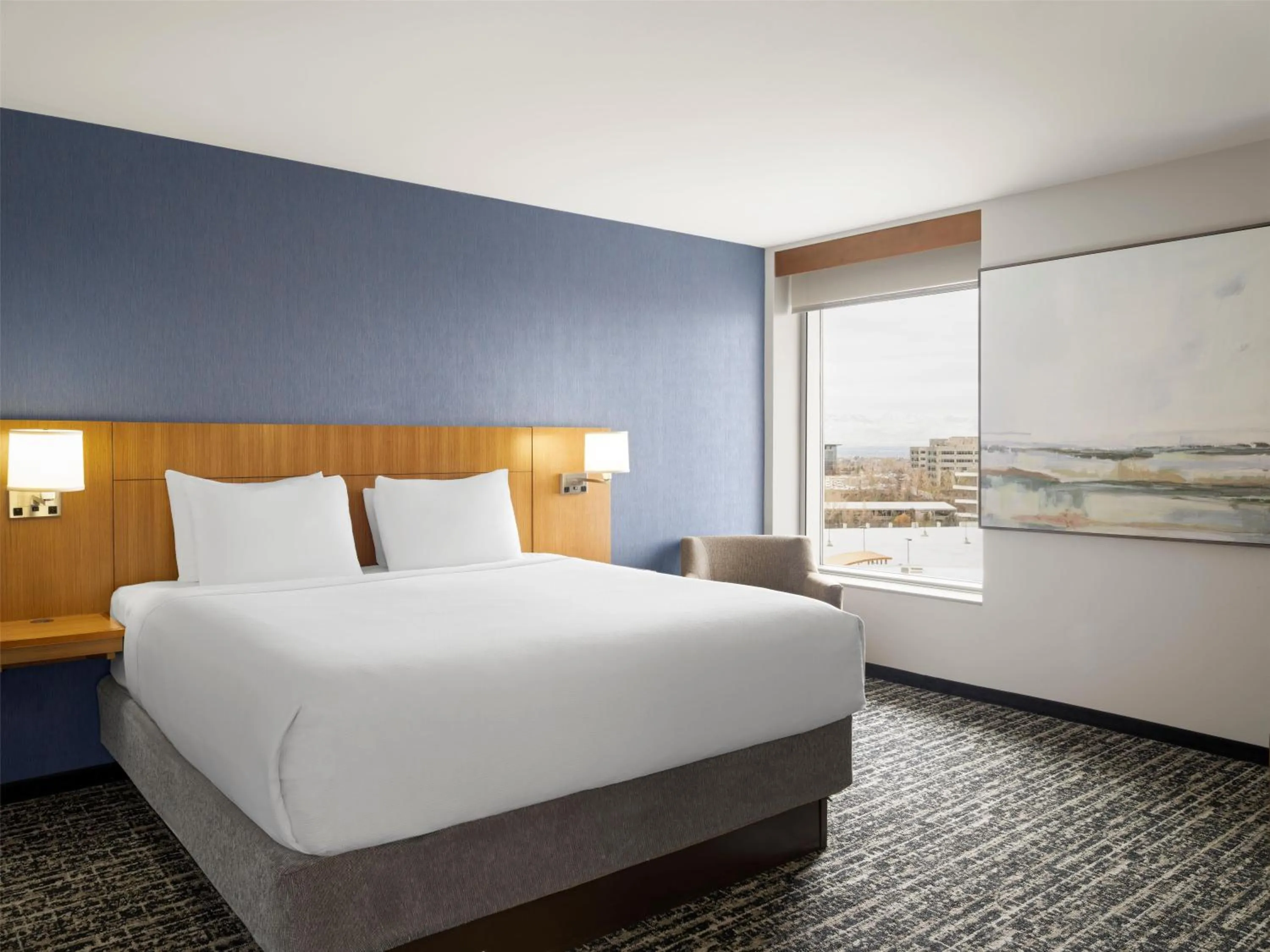 Photo of the whole room, Bed in Hyatt Place Salt Lake City/Cottonwood