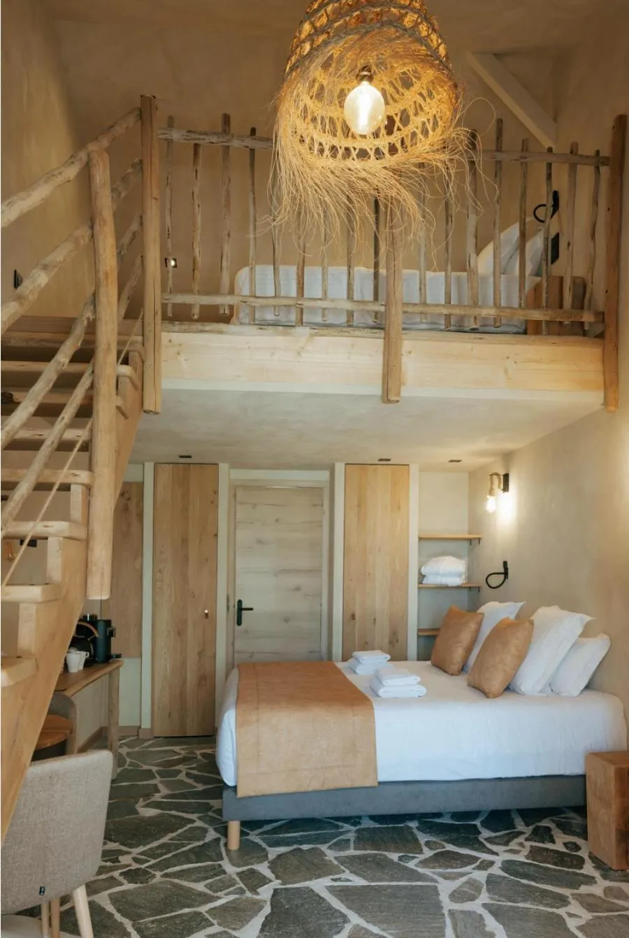 Bed in Le Domaine de la mer - Beach hotel Nature&Authenticité Hyères