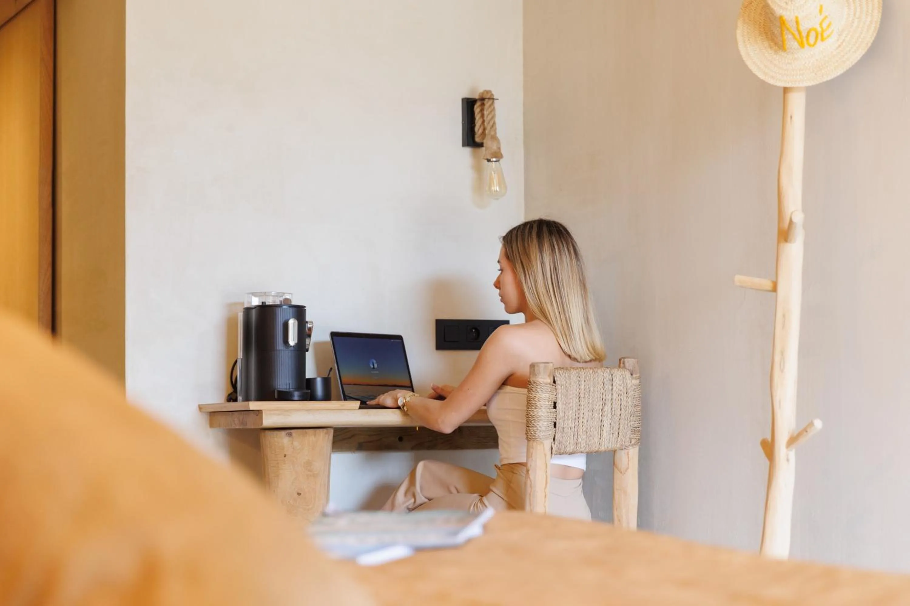 Seating area in Le Domaine de la mer - Beach hotel Nature&Authenticité Hyères