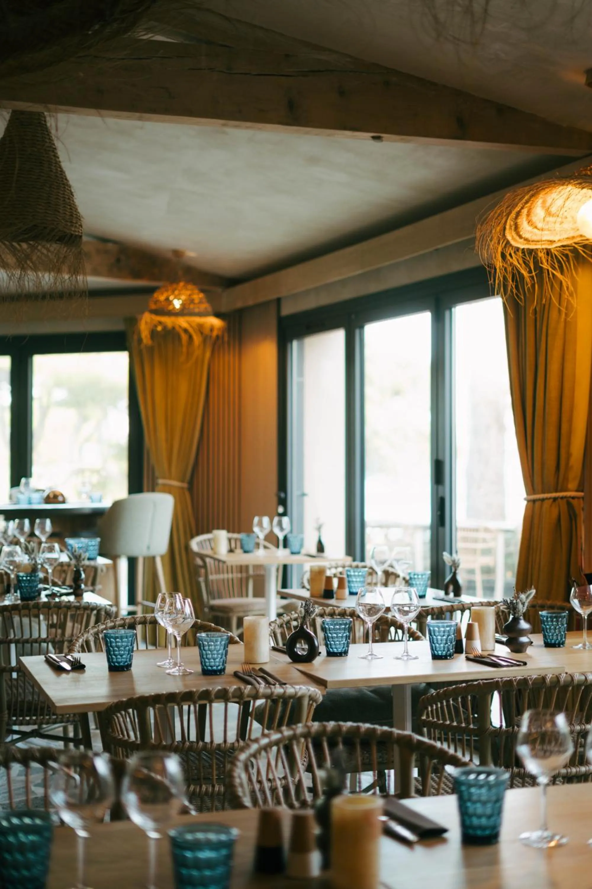 Restaurant/places to eat in Le Domaine de la mer - Beach hotel Nature&Authenticité Hyères