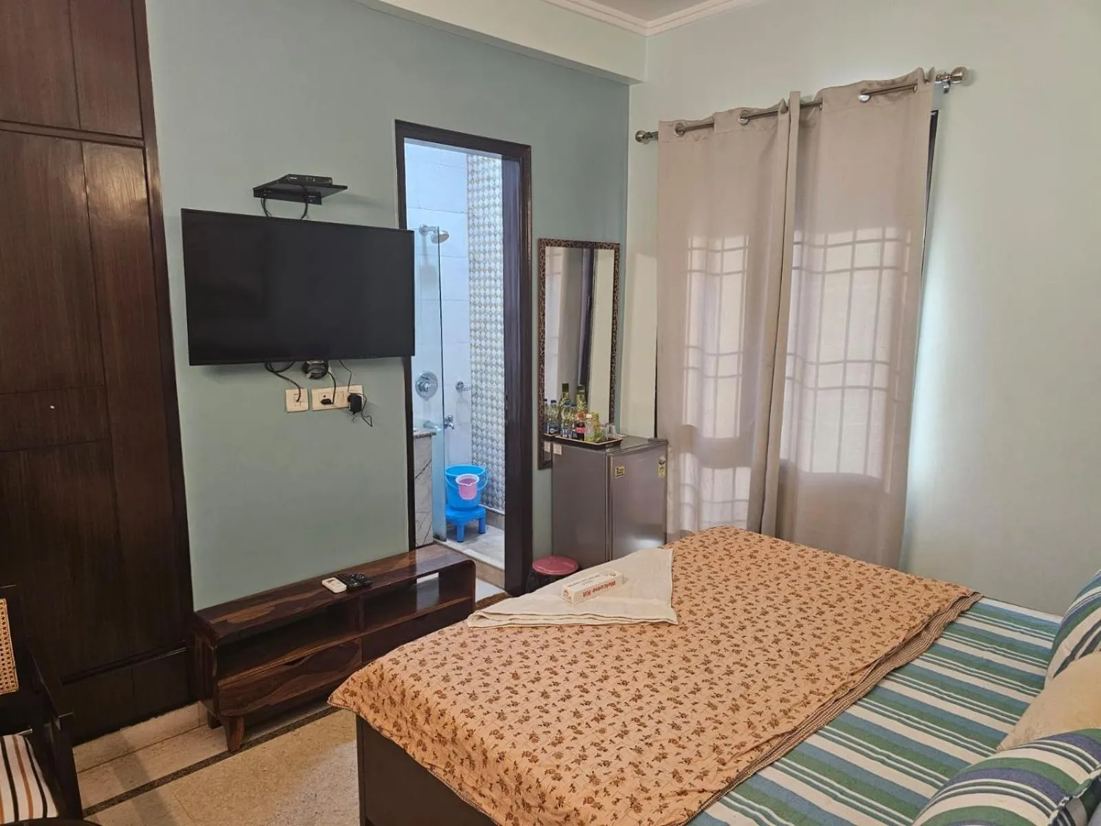 Bed in Sky Bloom Luxury Homestay