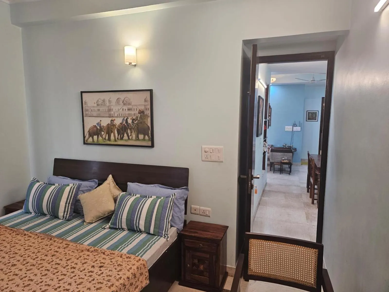 Bed in Sky Bloom Luxury Homestay