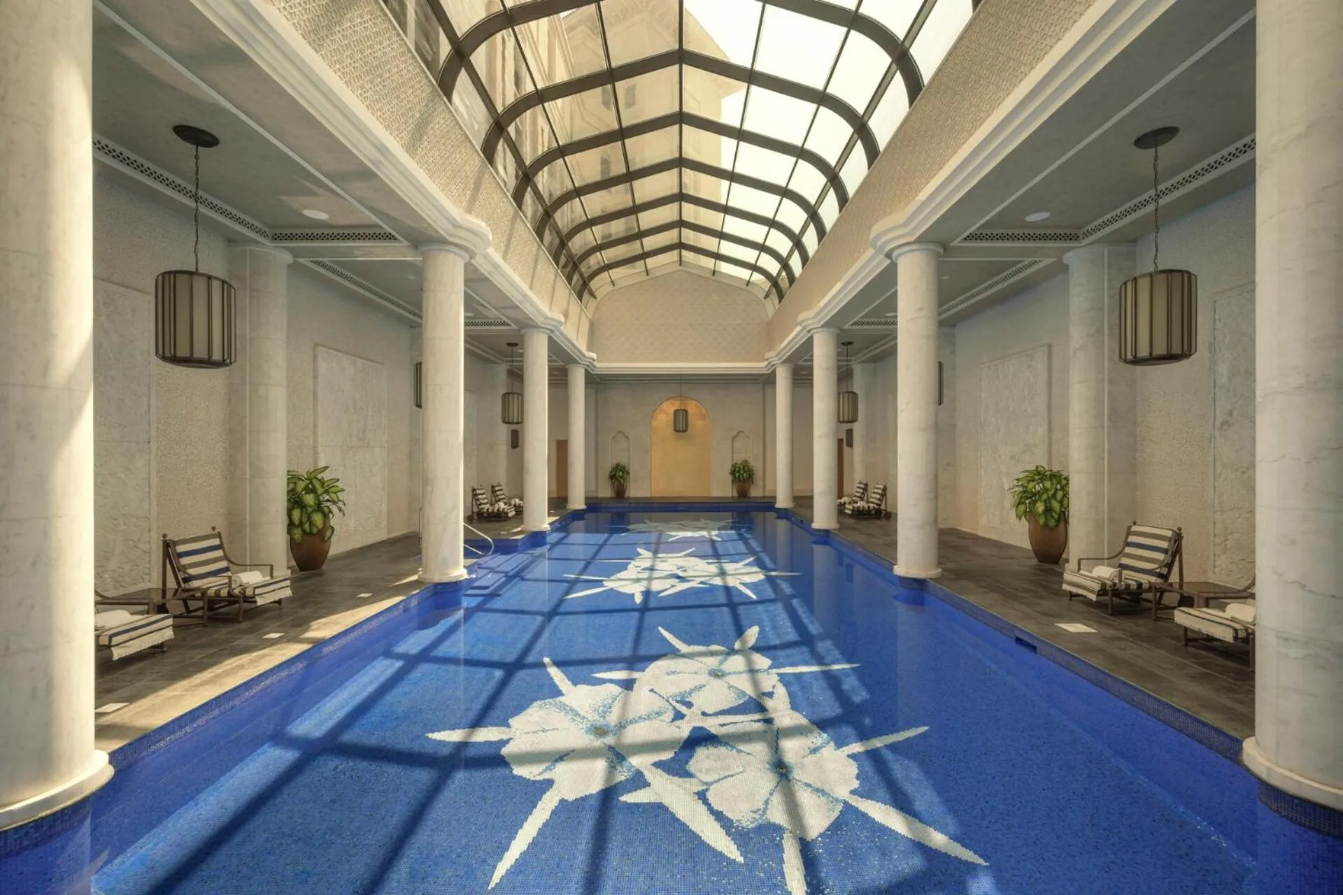 Swimming pool in Four Seasons Resort Dubai at Jumeirah Beach