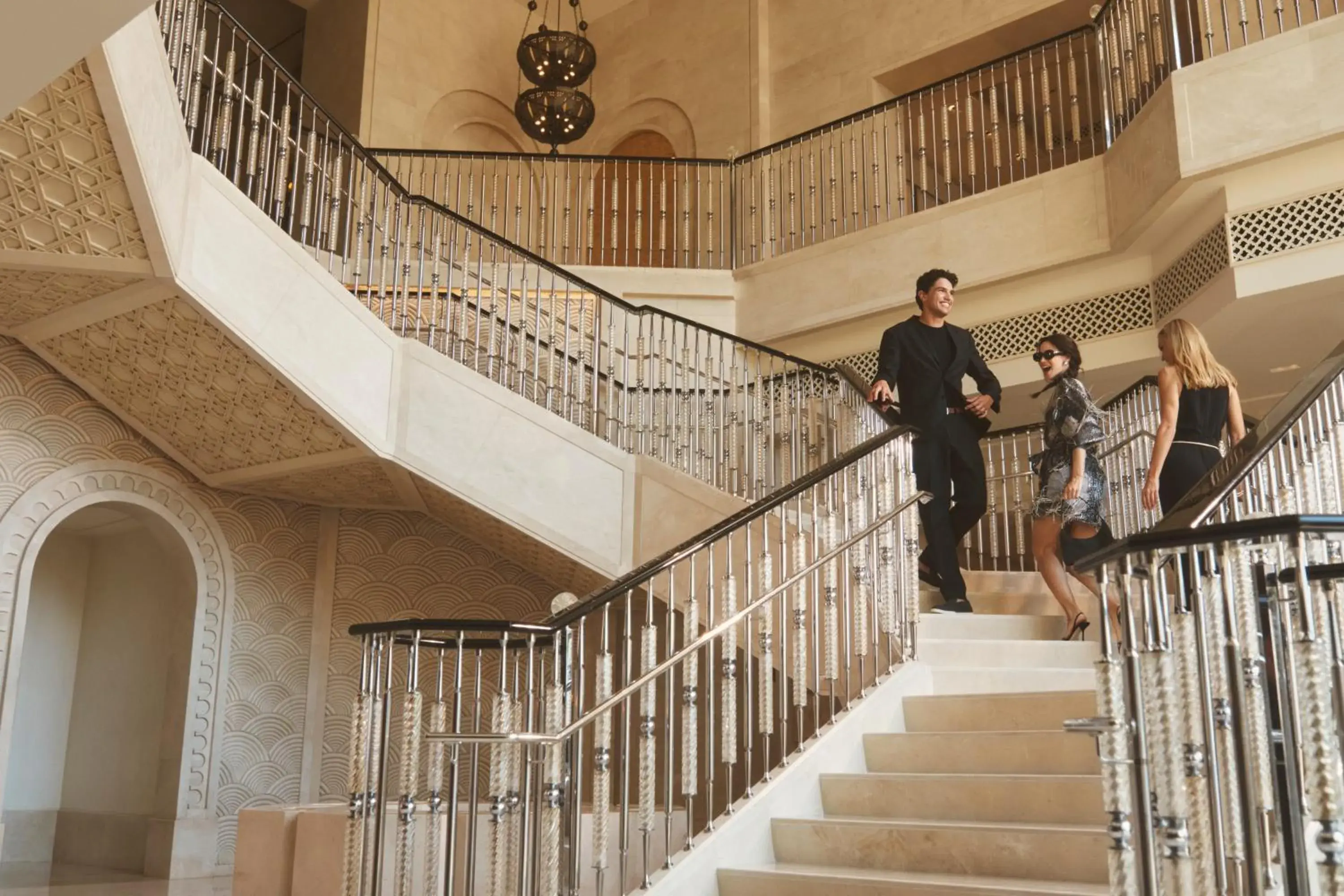 Lobby or reception in Four Seasons Resort Dubai at Jumeirah Beach Lobby or reception in Four Seasons Resort Dubai at Jumeirah Beach