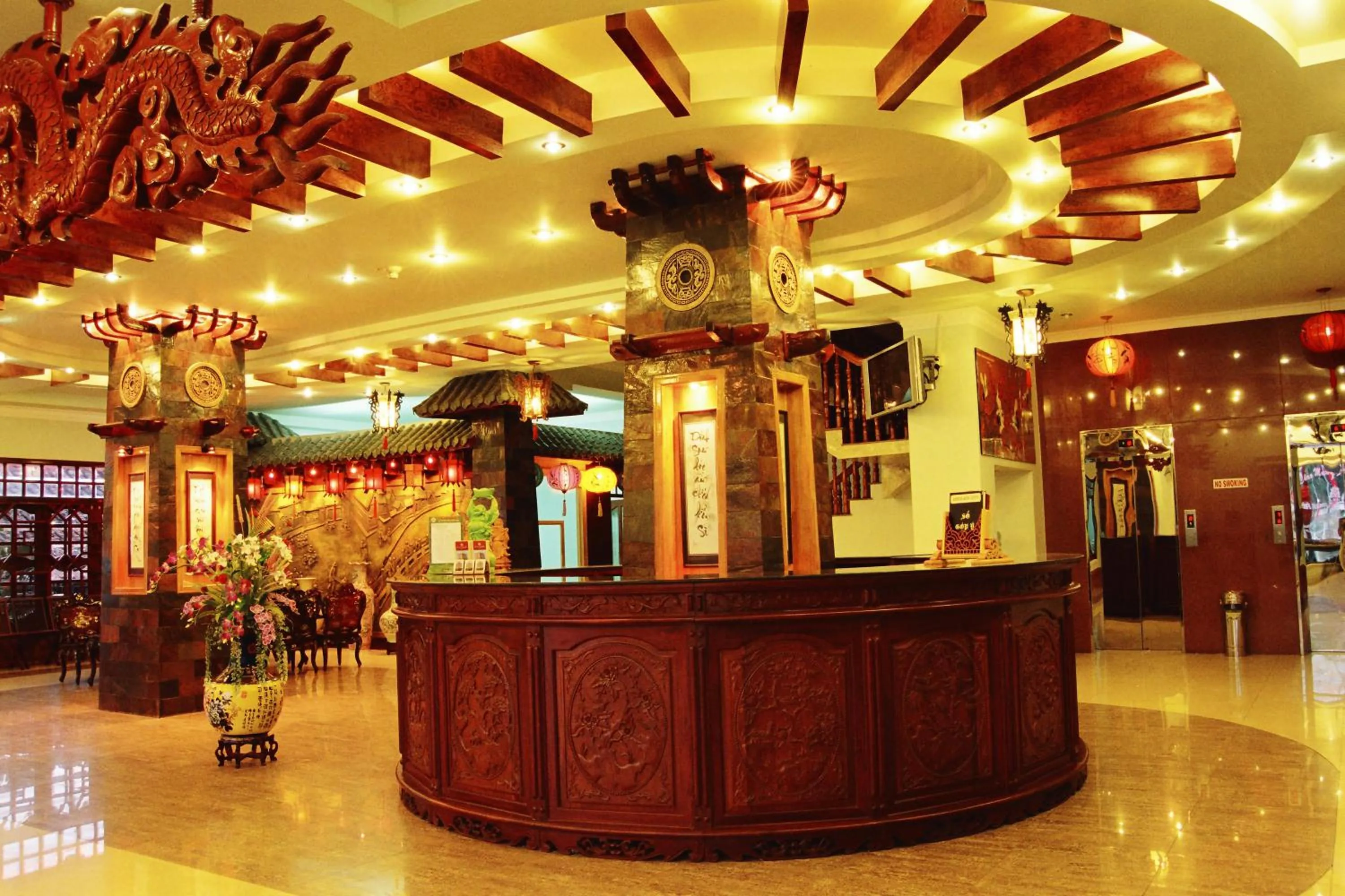 Lobby or reception in Ca Ty Hotel