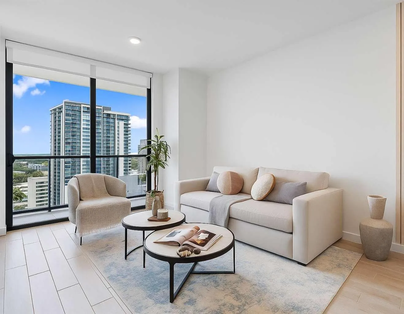 Three-Bedroom Apartment with Balcony in Downtown by Miami Vacation Rentals