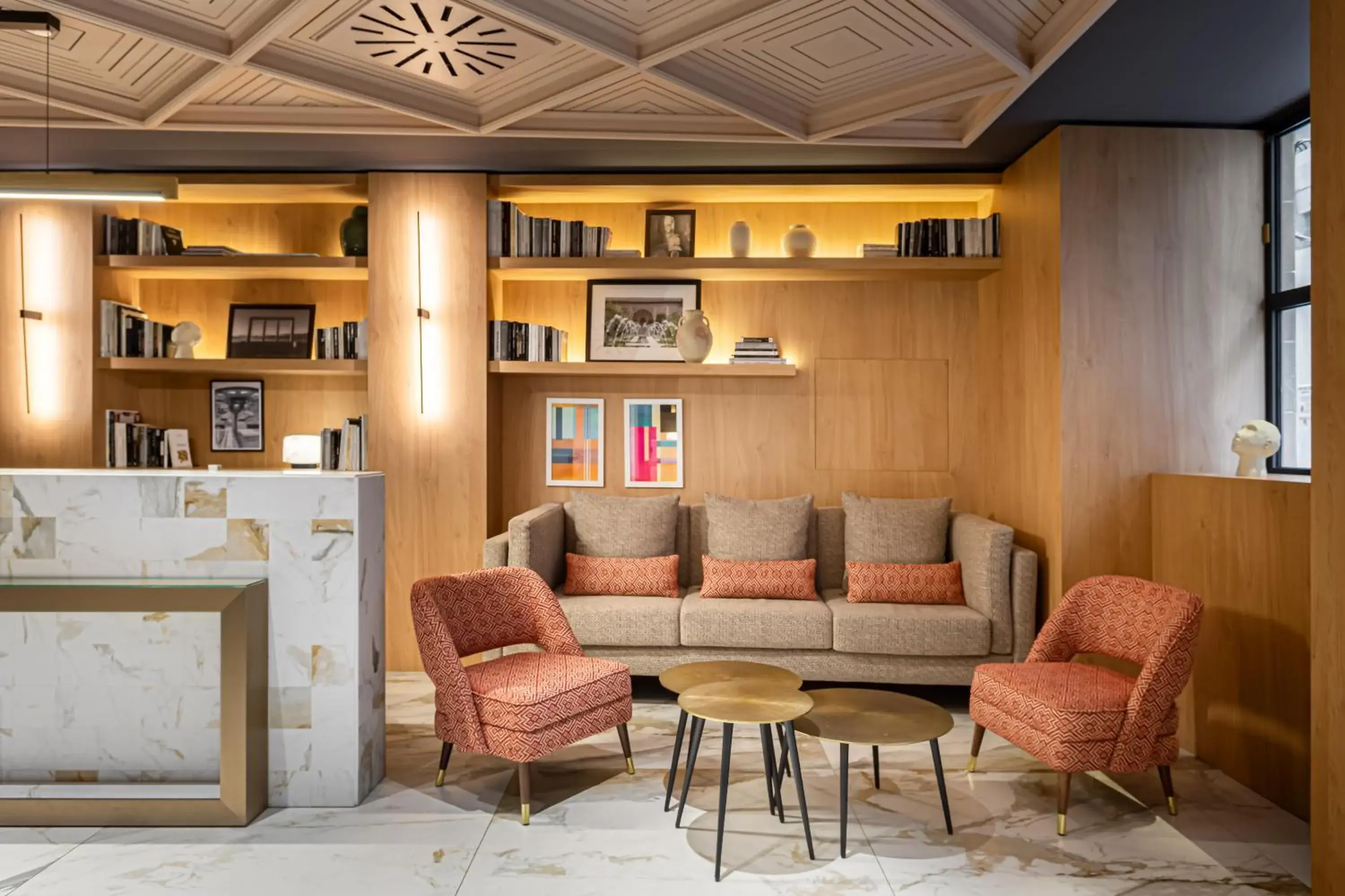 Lobby or reception in Room Mate Leo, Granada Lobby or reception in Room Mate Leo, Granada