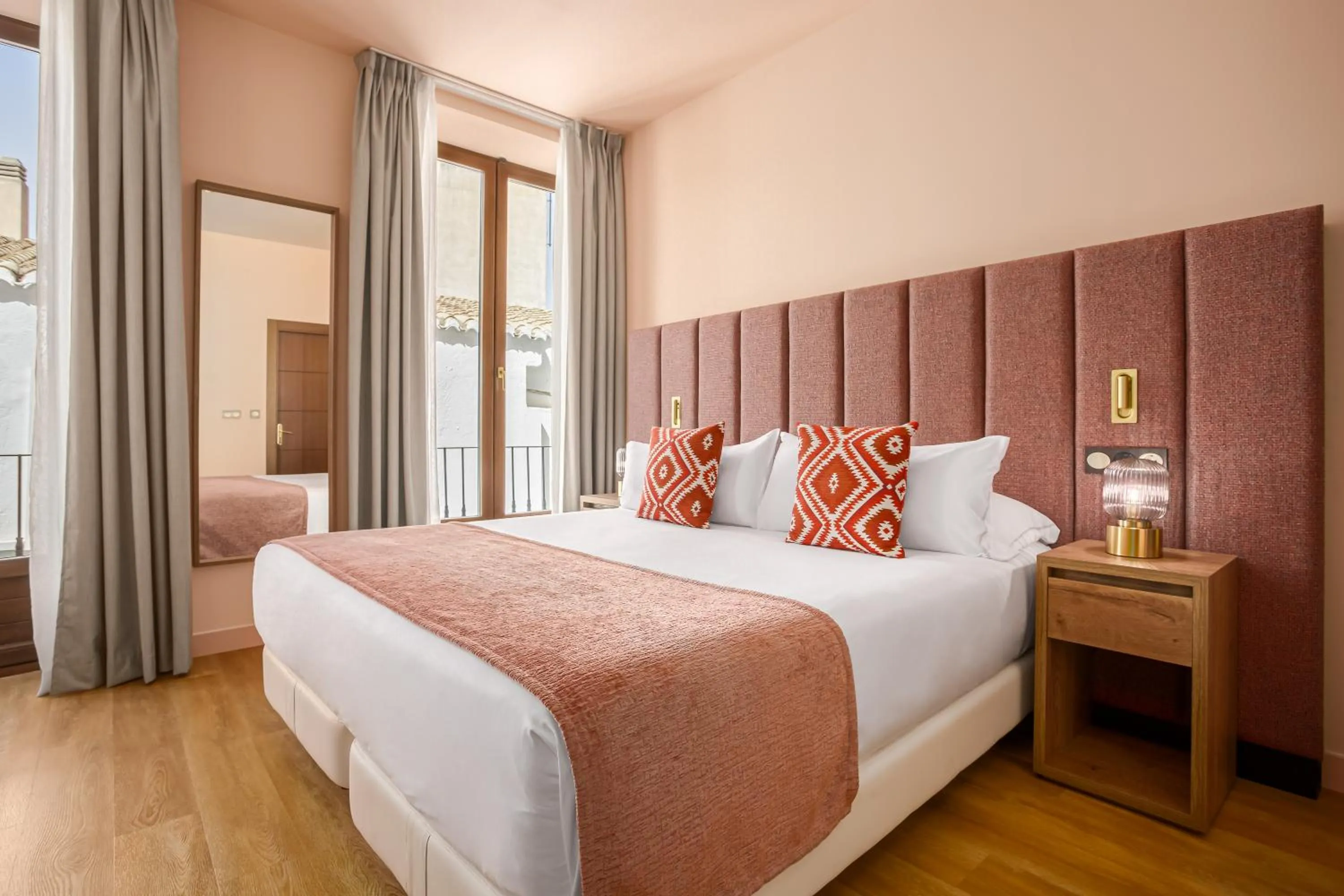 Bedroom, Bed in Room Mate Leo, Granada