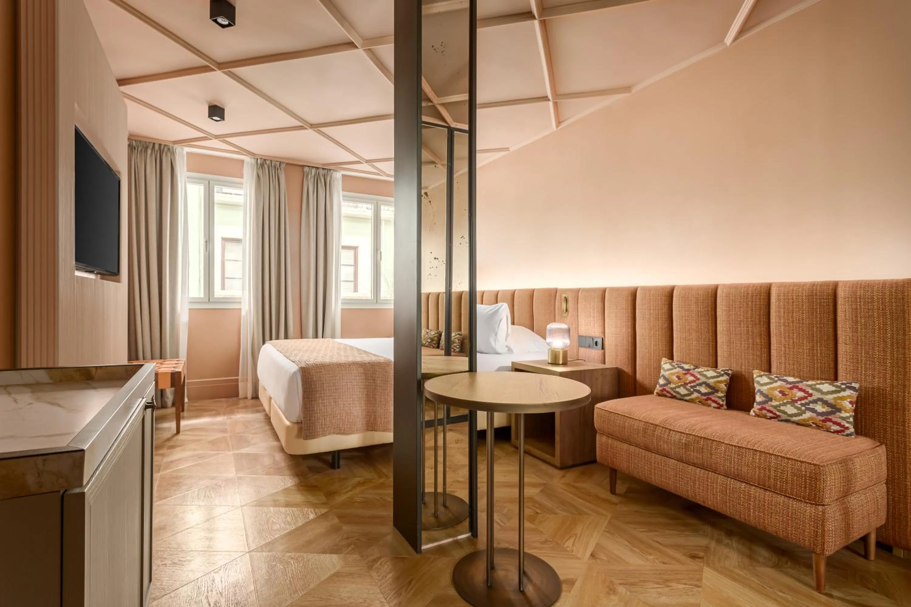 Bedroom, Bed in Room Mate Leo, Granada