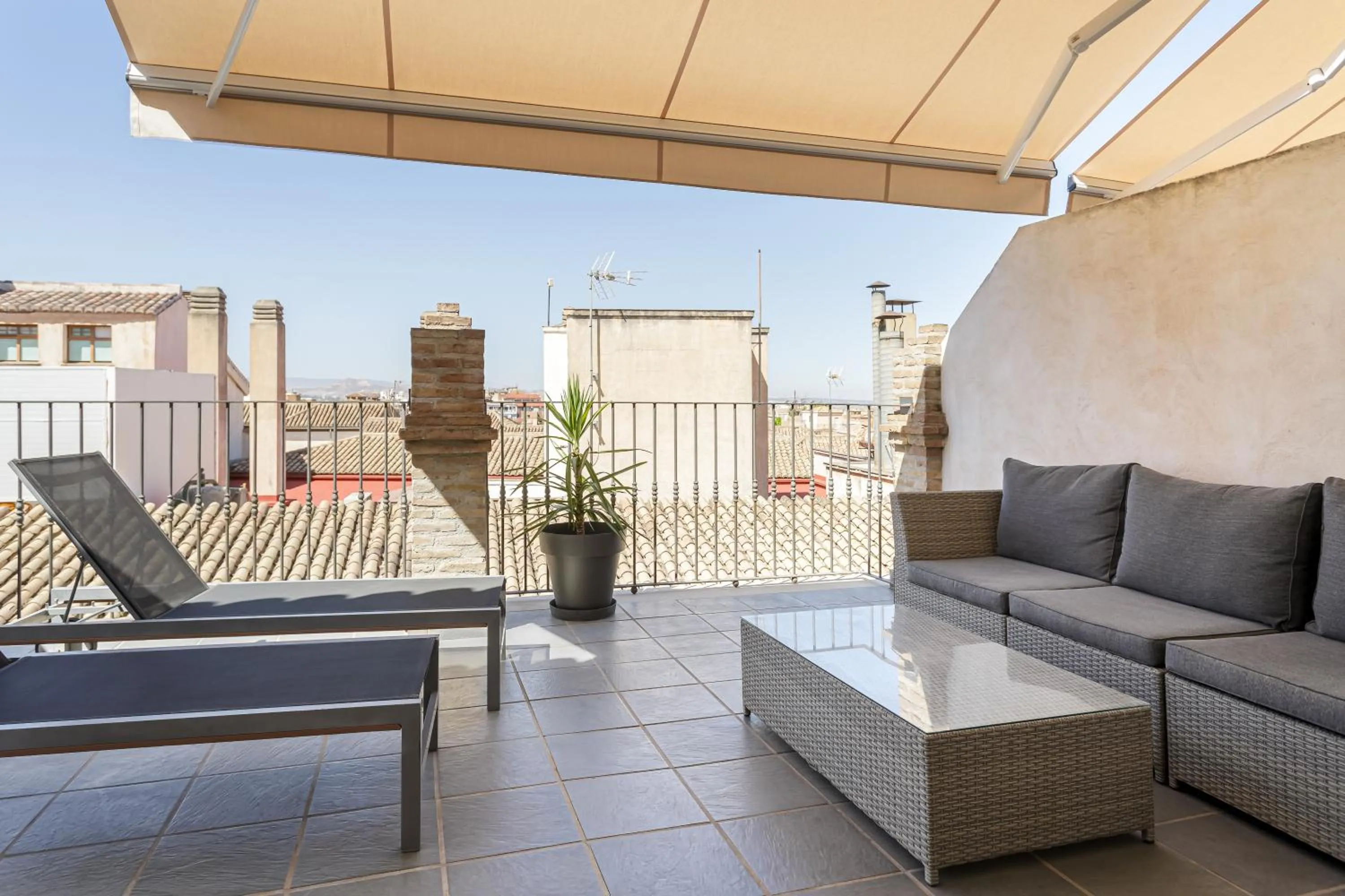 Balcony/Terrace in Room Mate Leo, Granada
