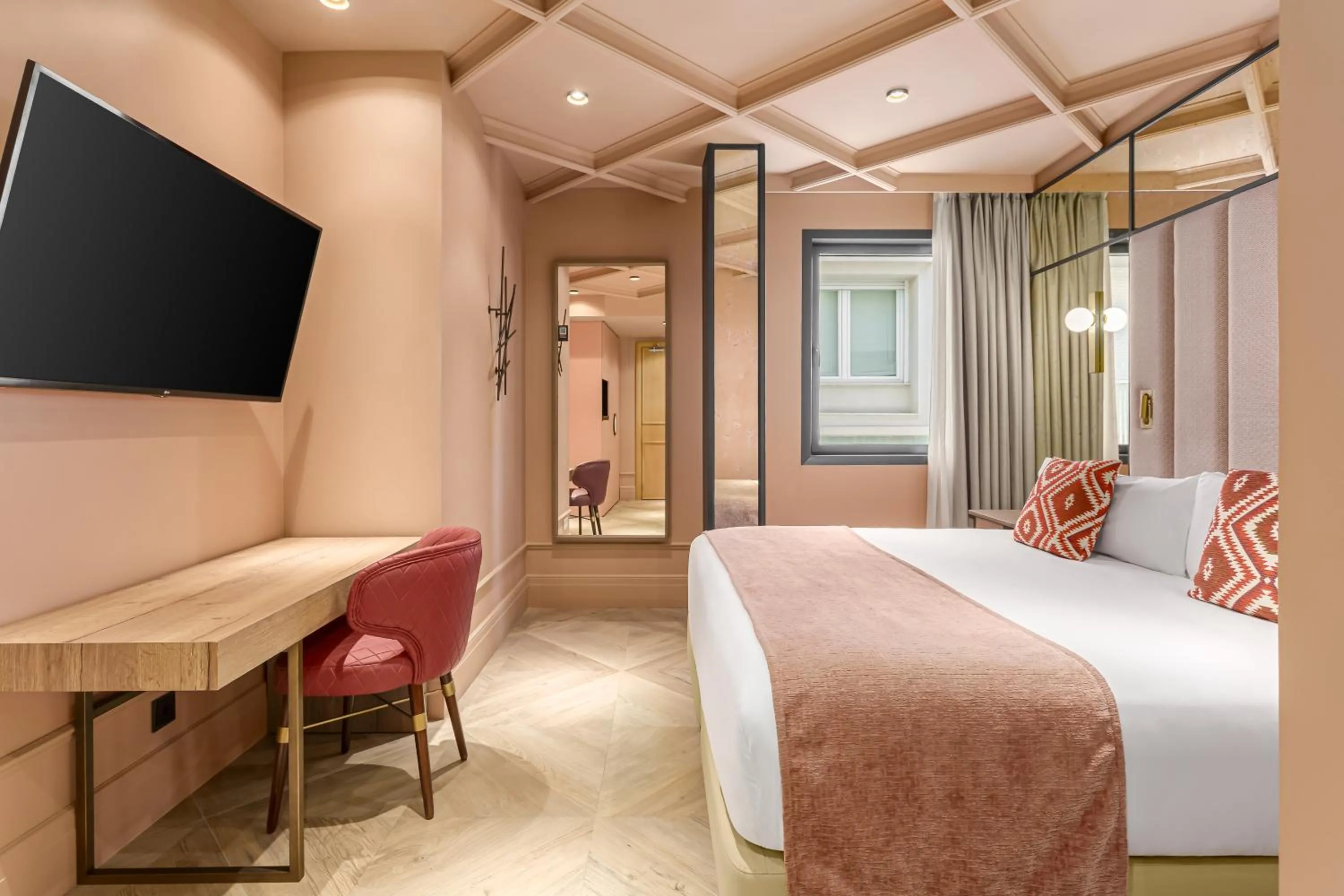 Bedroom, Bed in Room Mate Leo, Granada